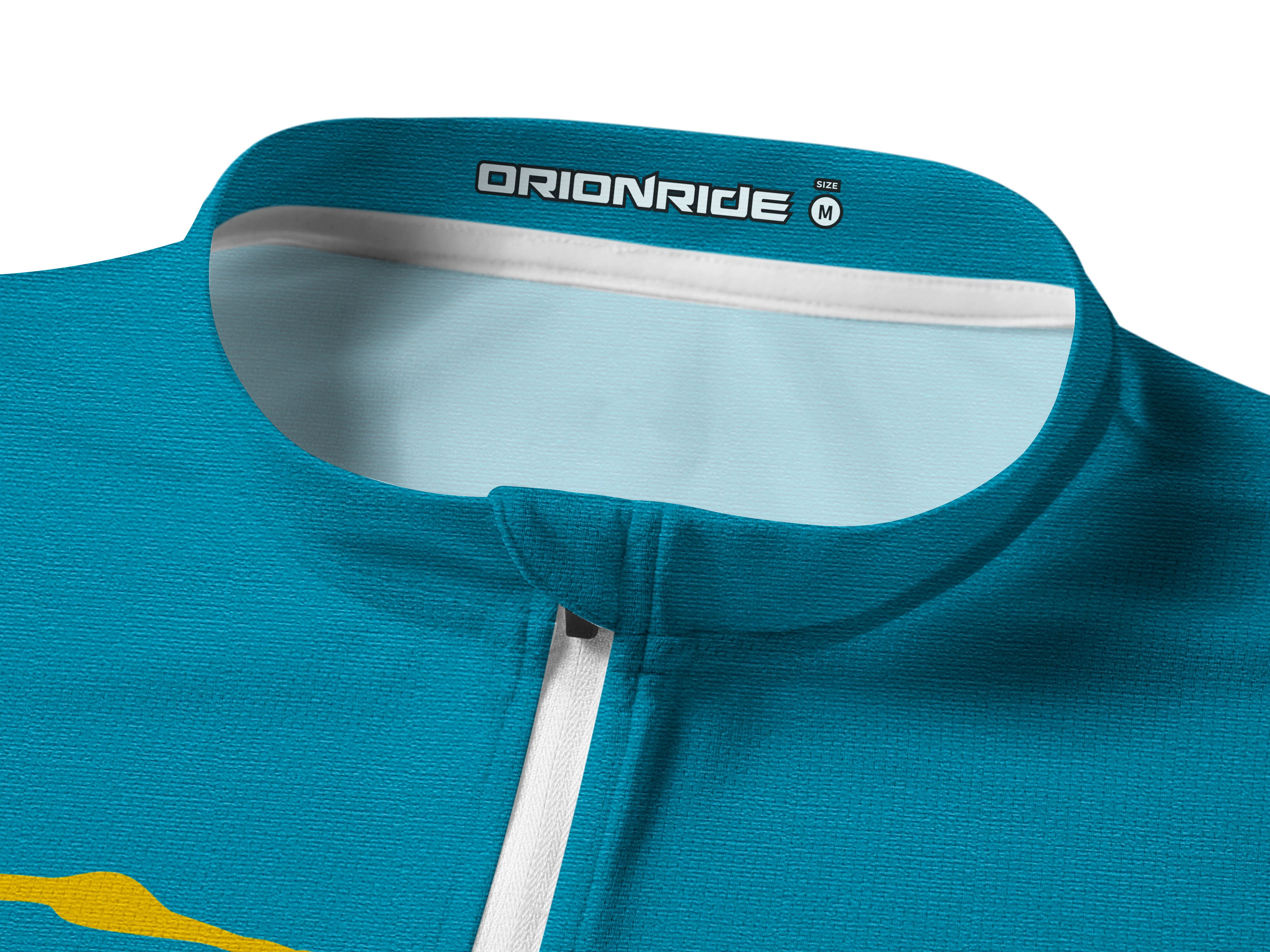 Orionride Labrador On The Beach Long Sleeve Half Zipper Mountain Bike Jersey