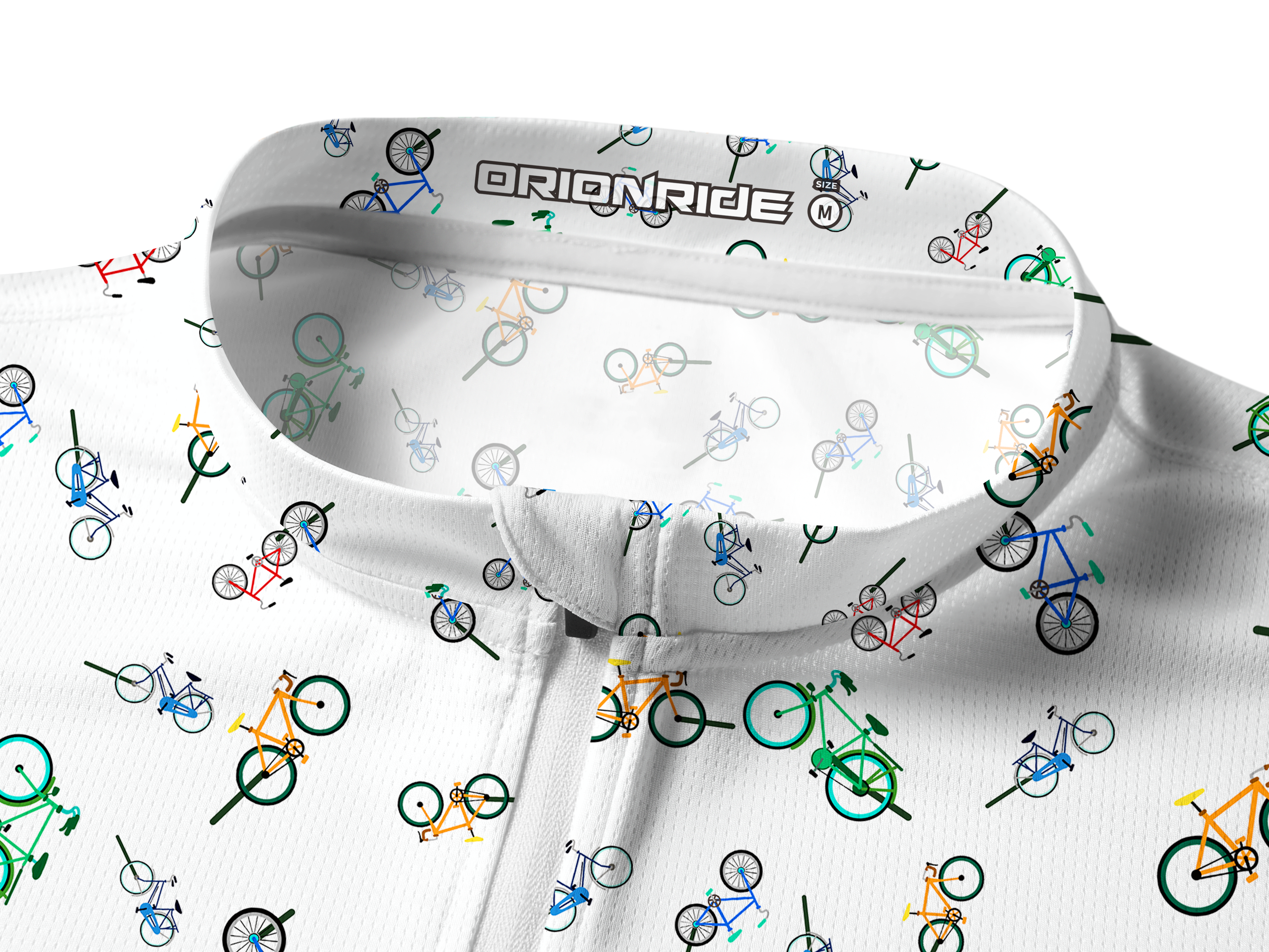Orionride Dandelion Bike Long Sleeve Half Zipper Mountain Bike Jersey