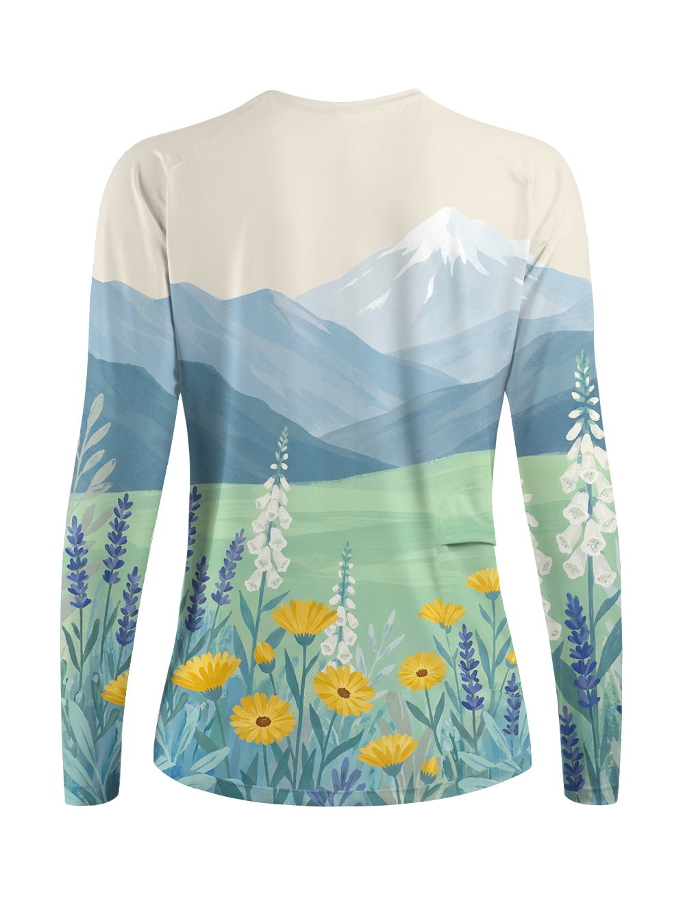 Orionride Alpine Bloom Women's Quick Dry Downhill Jersey