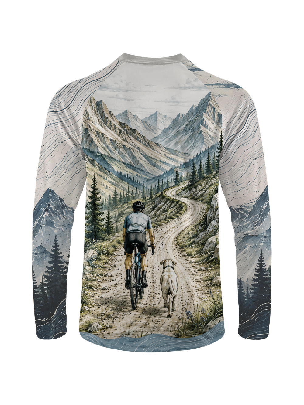 Orionride Together Mountain Trail Long Sleeve Downhill Jersey