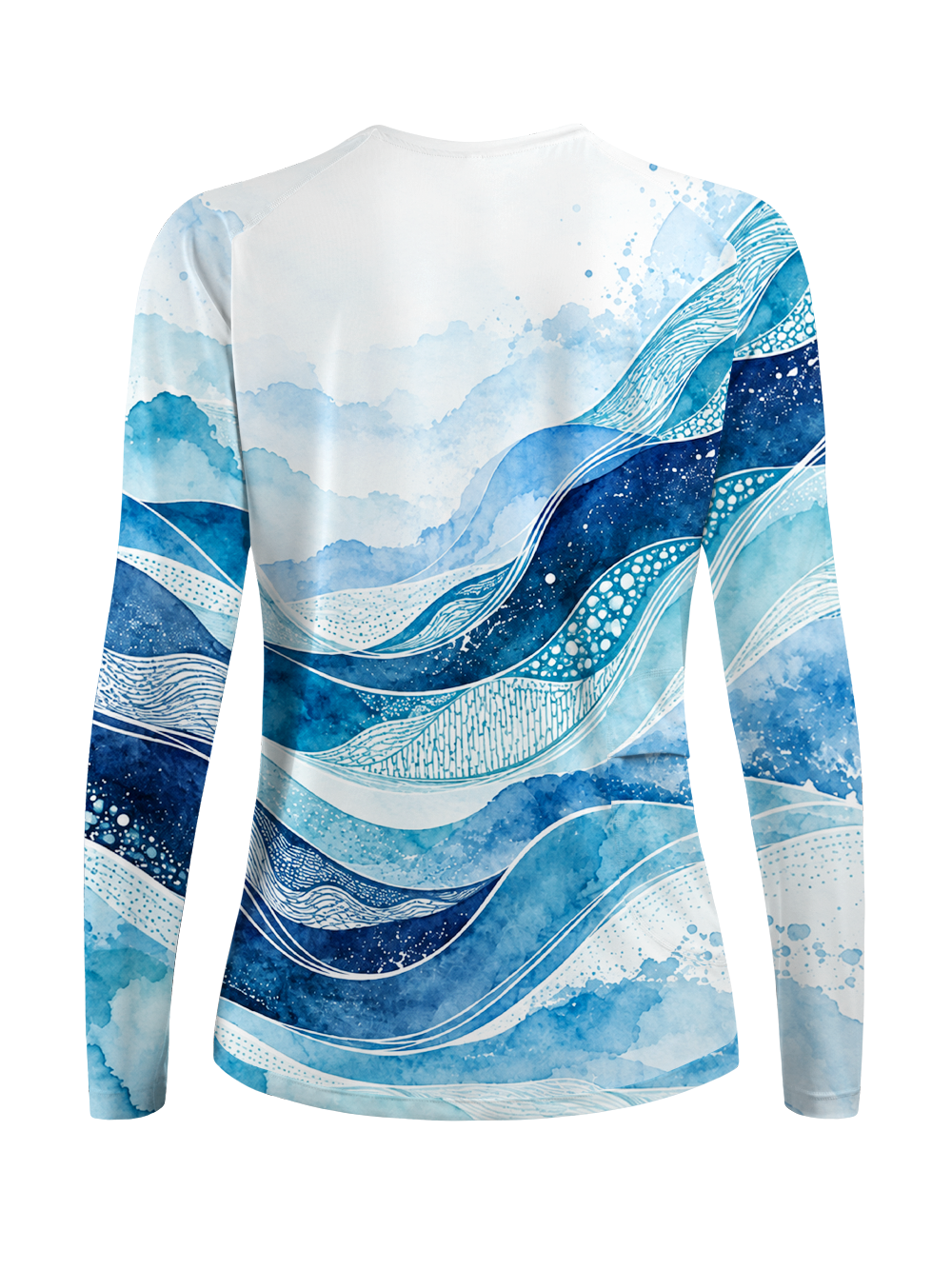 Orionride Ocean Waves Women's Quick Dry Downhill Jersey