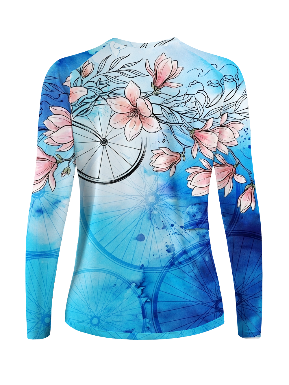 Orionride Ink-Wash Wheels Women's Quick Dry Downhill Jersey