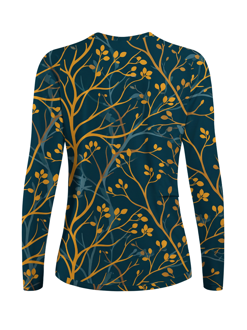 Orionride Golden Branches Women's Quick Dry Downhill Jersey