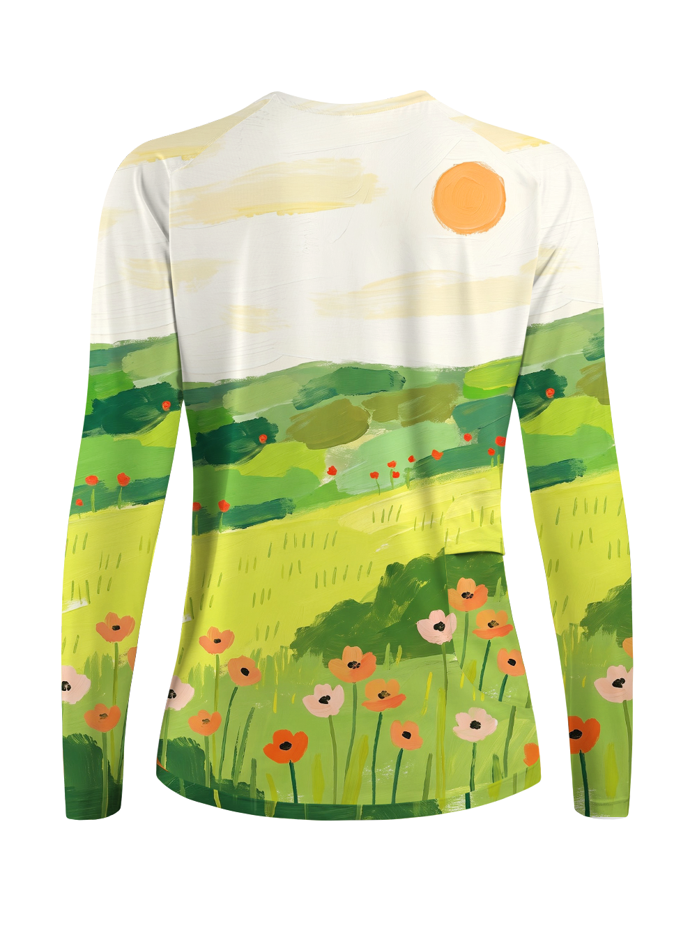 Orionride Serene Lawn Women's Quick Dry Downhill Jersey