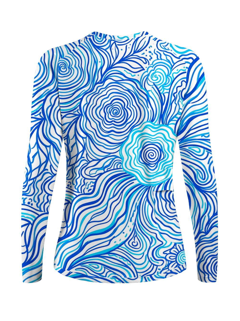 Orionride Floral Swirl Women's Quick Dry Downhill Jersey