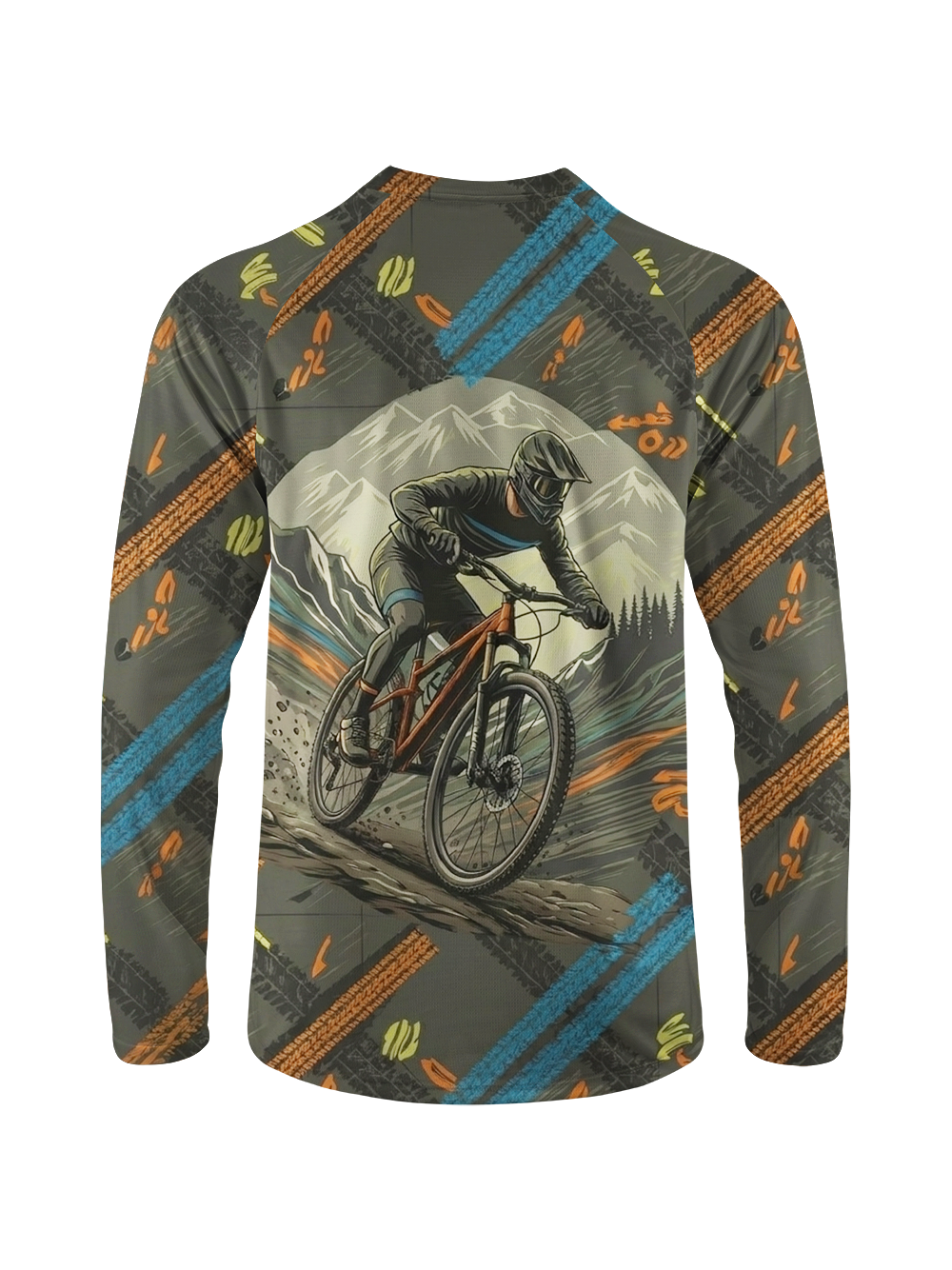 Orionride Off-Road Cycling Long Sleeve Downhill Jersey