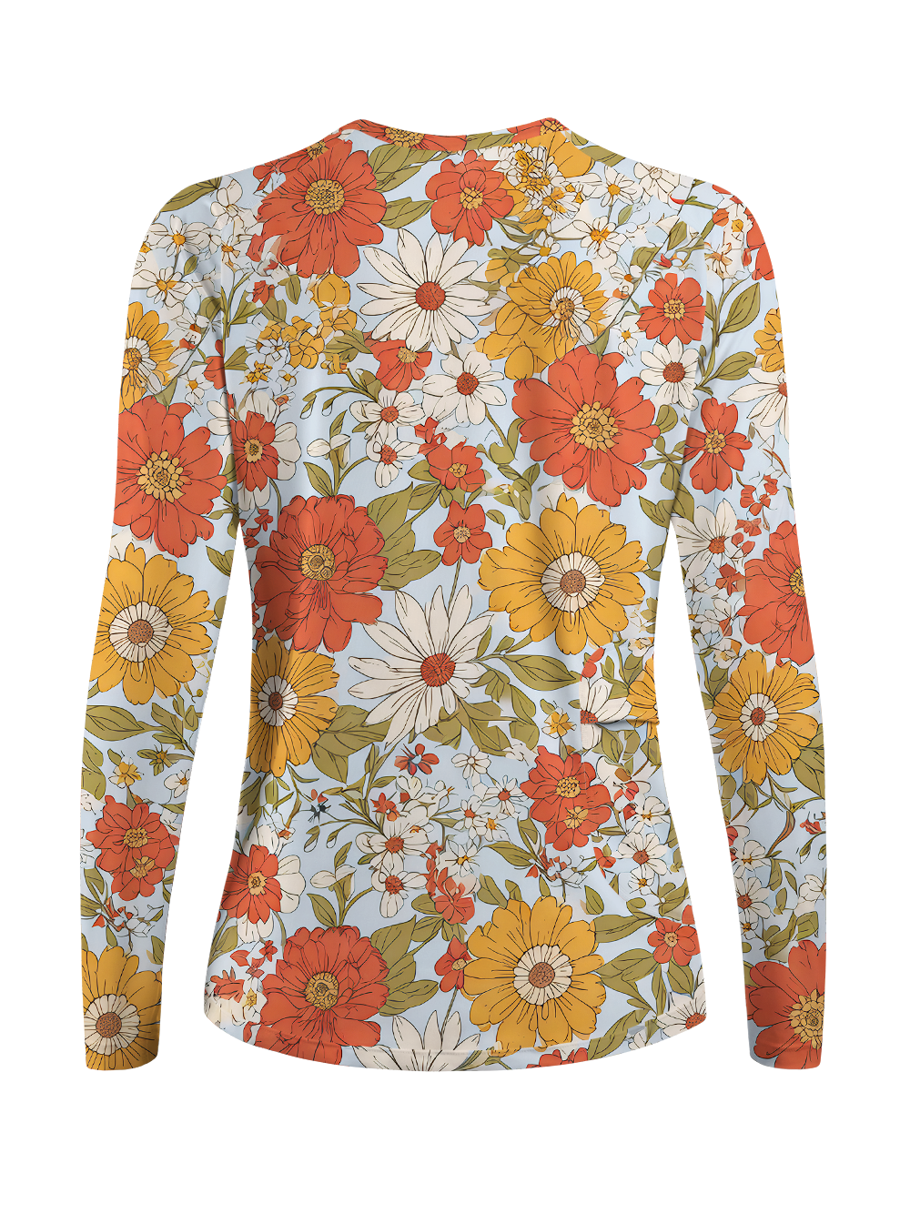 Orionride A Lush Natural Garden Women's Quick Dry Downhill Jersey