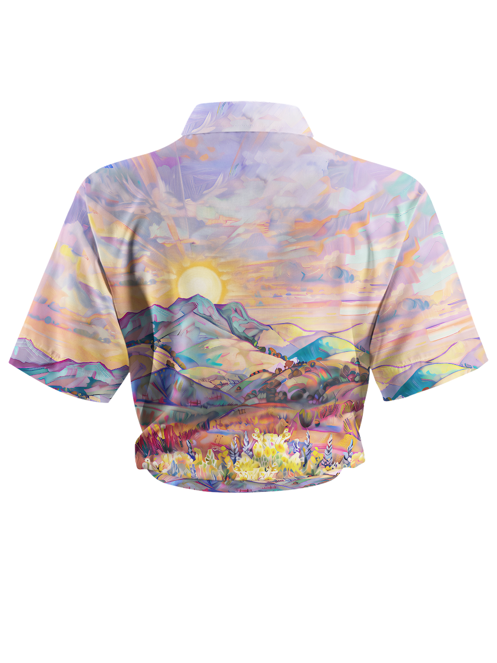 Orionride Sunset Pulse Zipper Pockets Ultra Lightweight Short Sleeves Women's Gravel Shirt