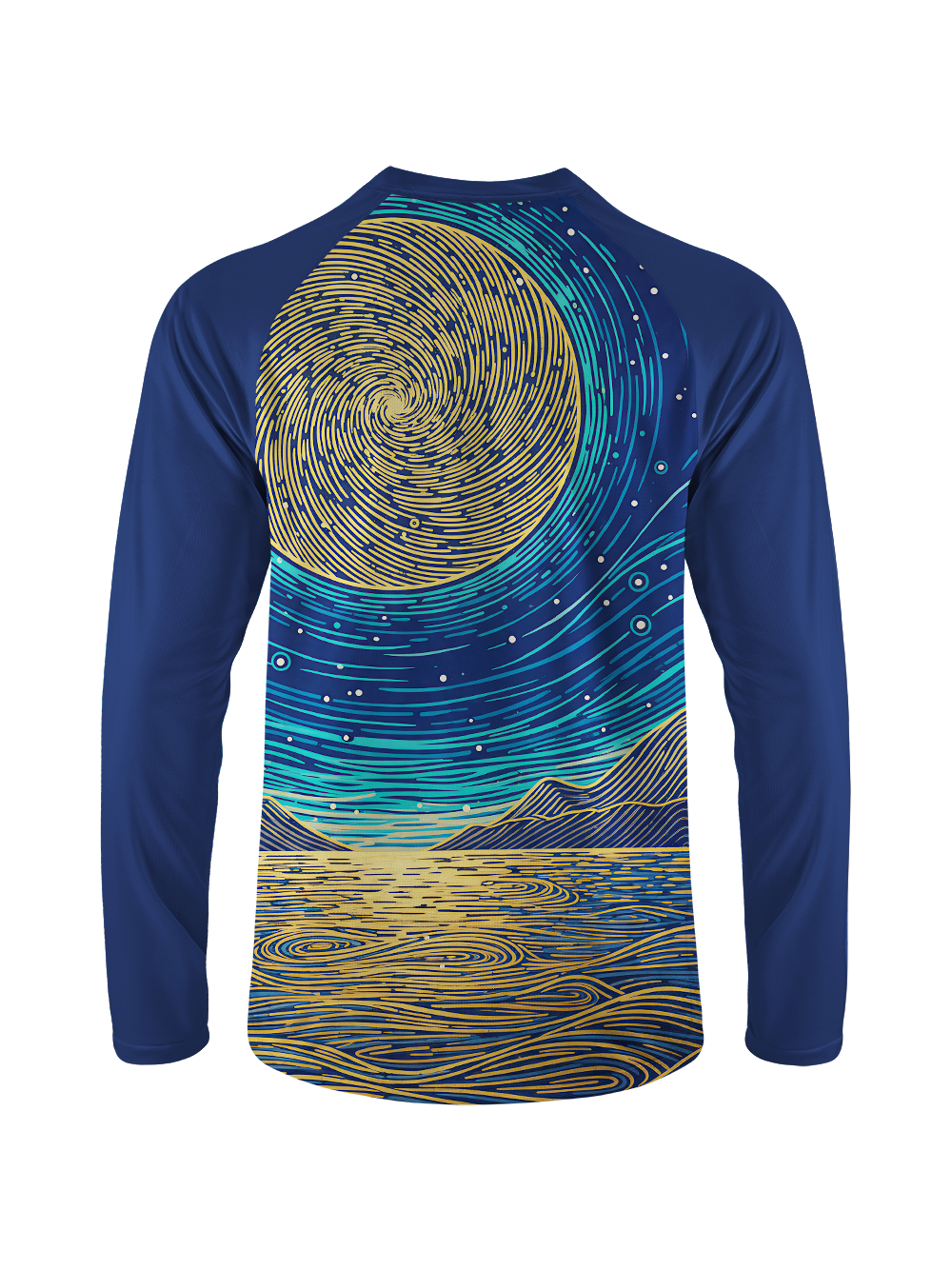 Orionride Moonlight Lake Long Sleeve Downhill Jersey