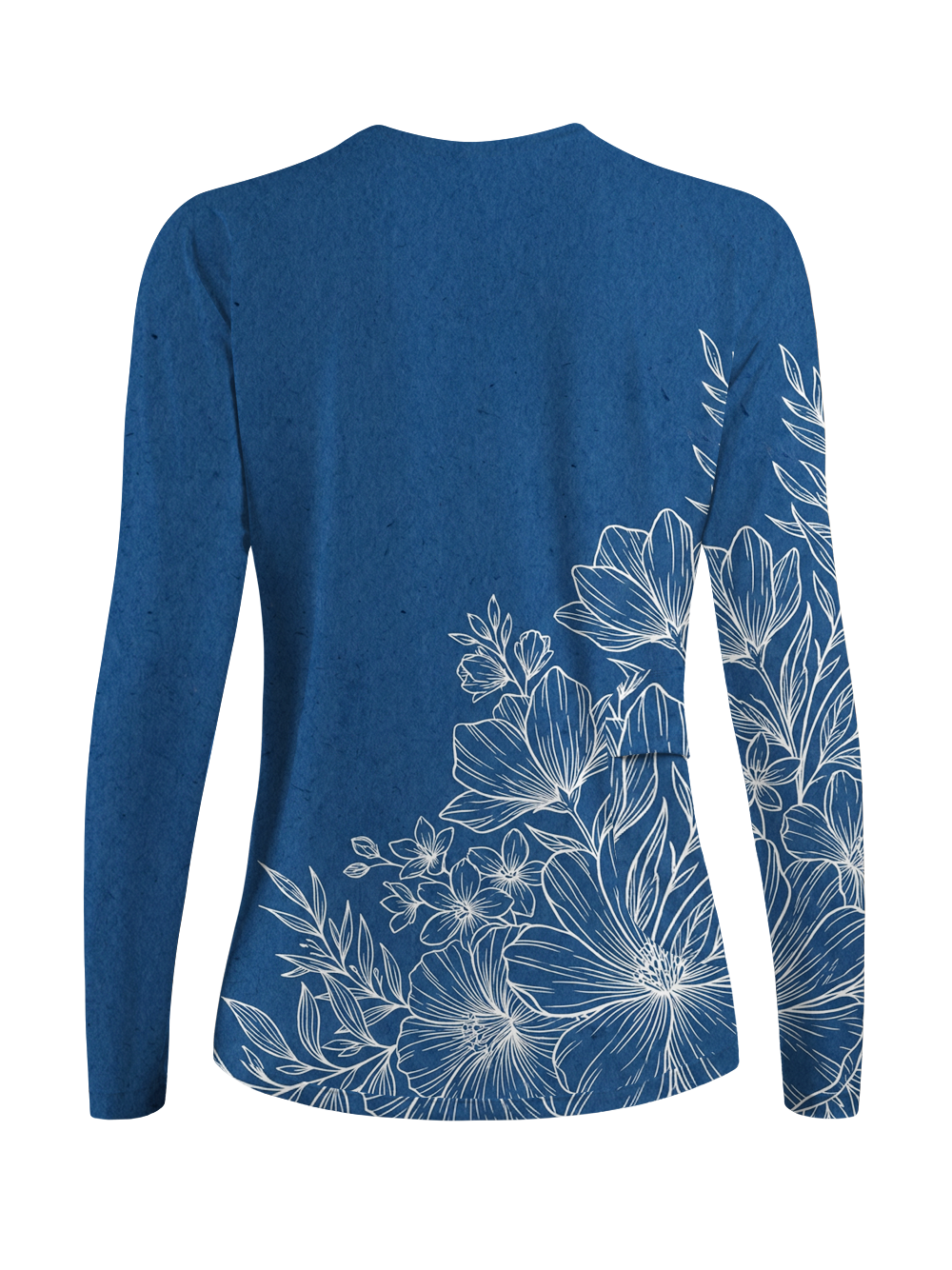 Orionride Calm Flowers Women's Quick Dry Downhill Jersey