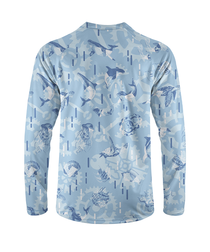 Orionride Lively Underwater World Long Sleeve Downhill Jersey