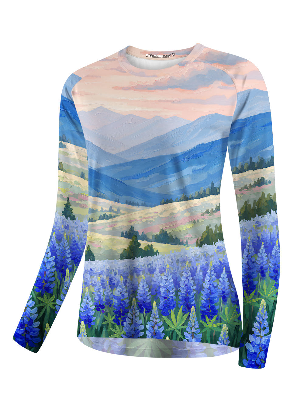 Orionride Lavender Fields Women's Quick Dry Downhill Jersey