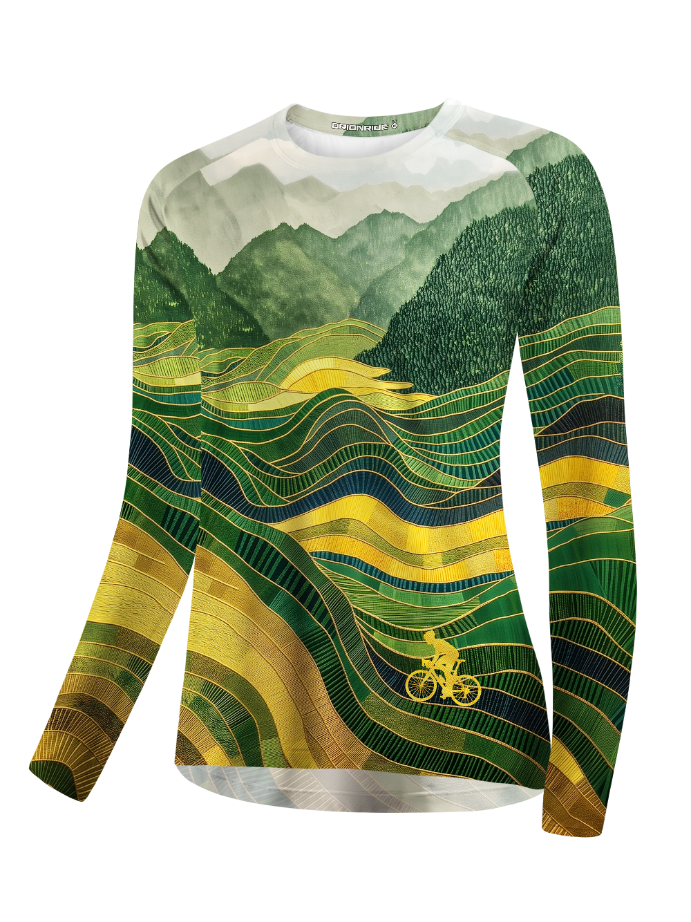 Orionride Field Scenery Women's Quick Dry Downhill Jersey