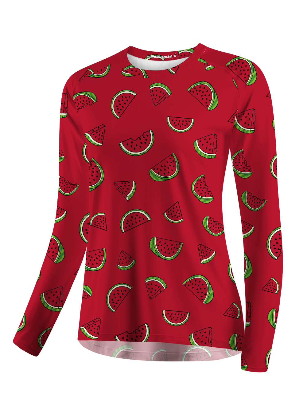 Orionride Fresh Watermelon Women's Quick Dry Downhill Jersey