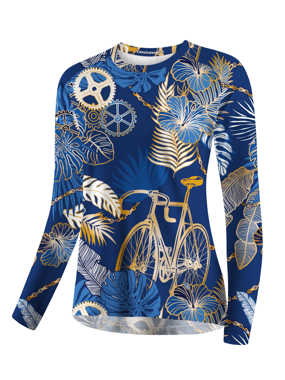 Orionride Hawaiian Plants Women's Quick Dry Downhill Jersey