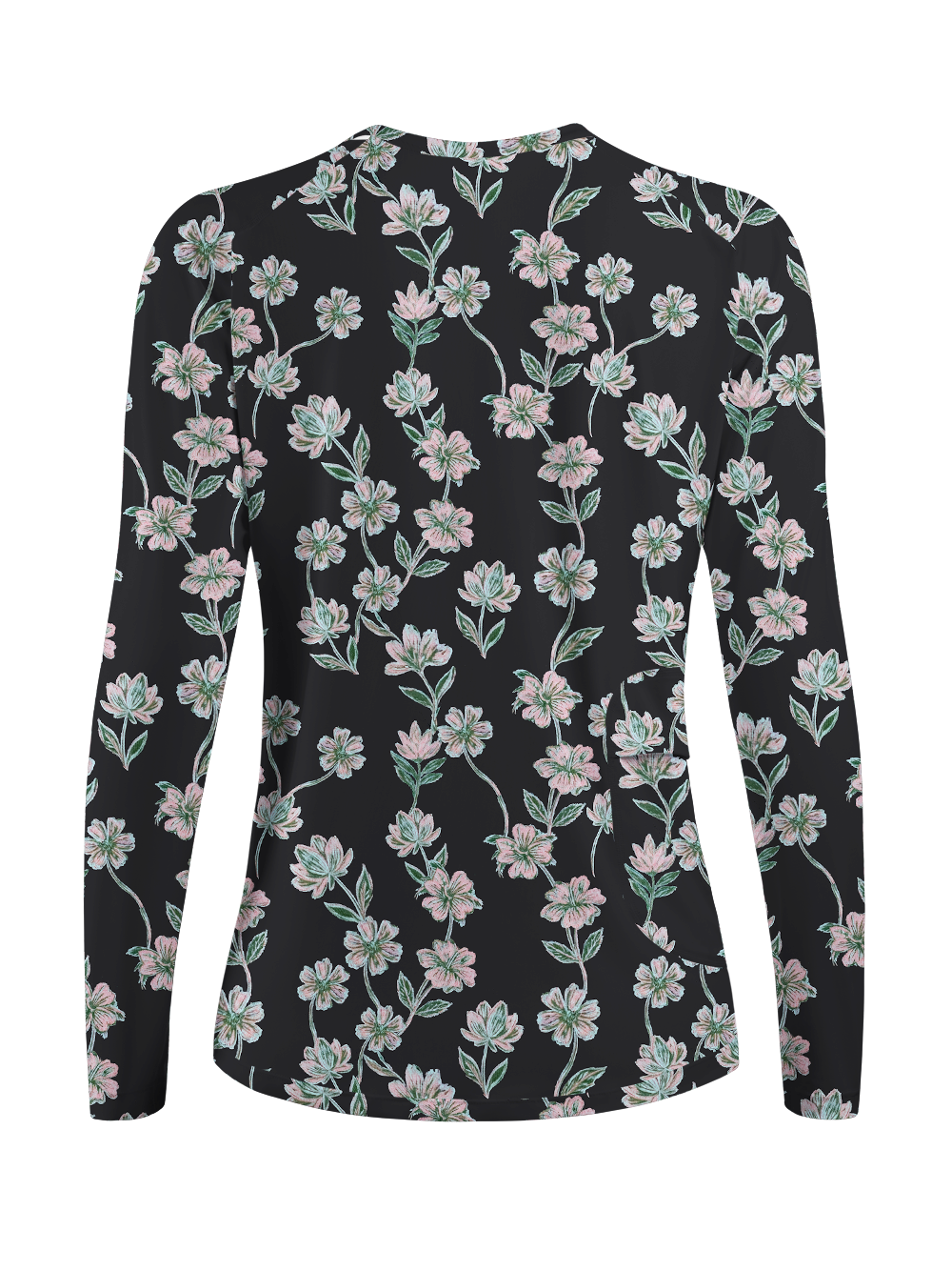 Orionride Crayon Flowers Women's Quick Dry Downhill Jersey