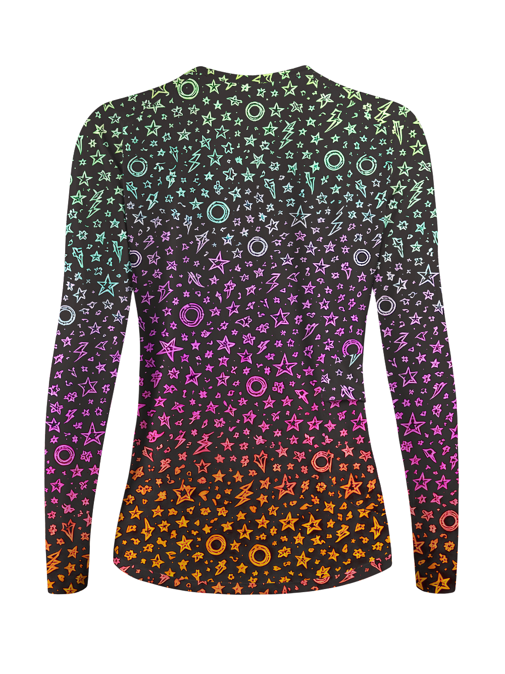 Orionride Aurora Starry Sky Women's Quick Dry Downhill Jersey