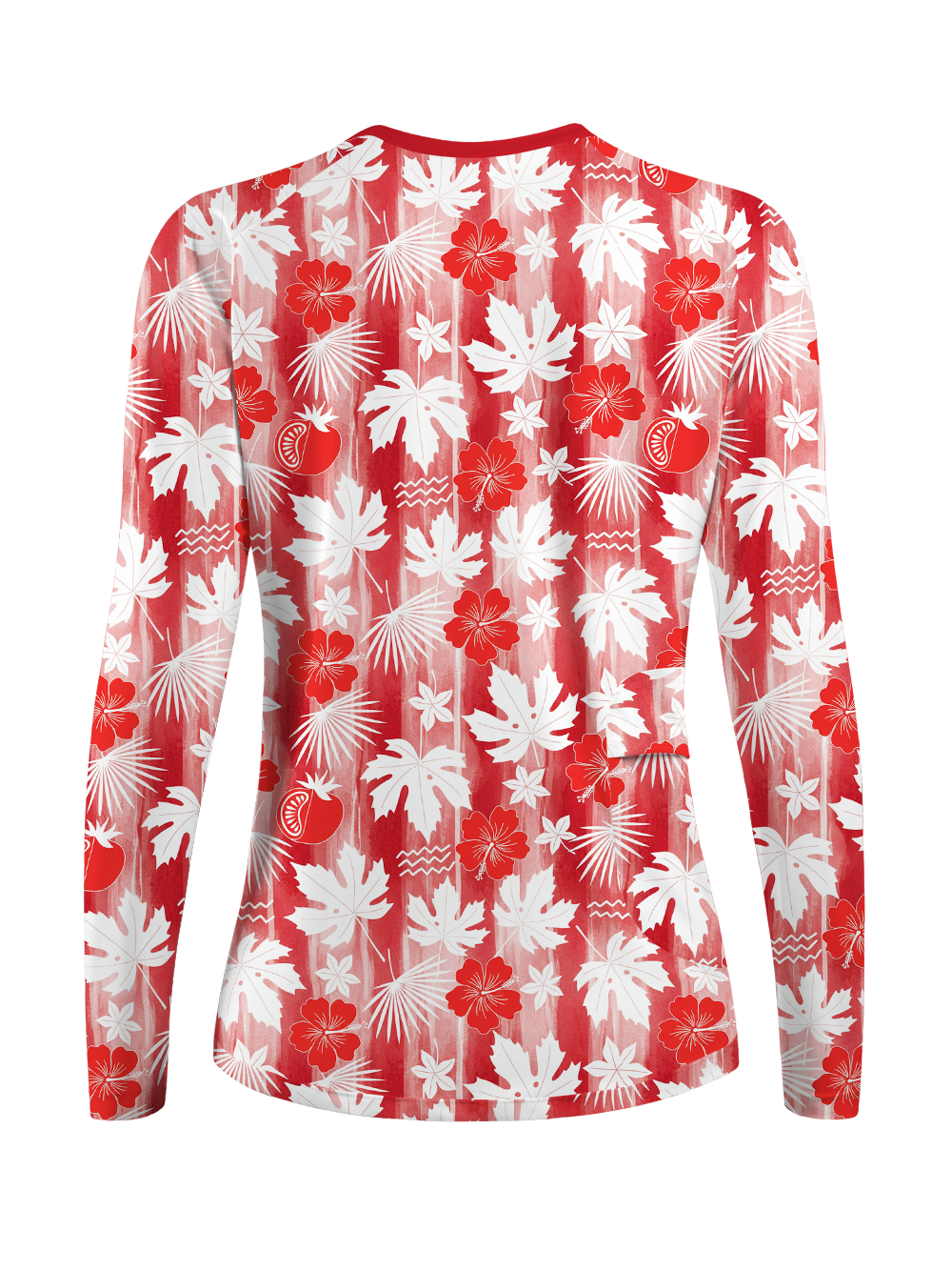 Orionride Maple Leaf Texture Women's Quick Dry Downhill Jersey