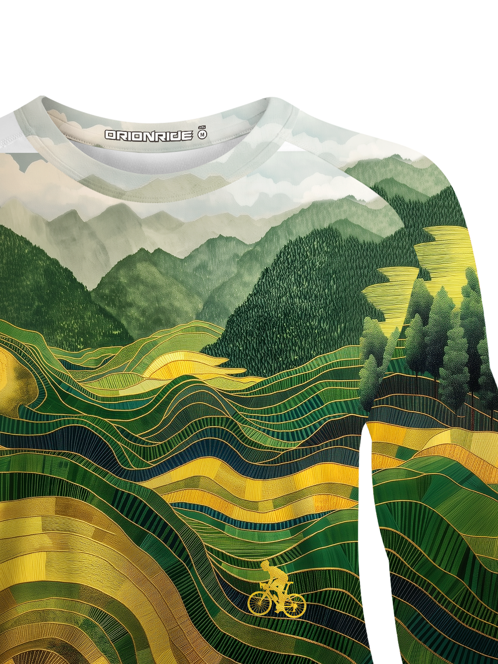 Orionride Field Scenery Women's Quick Dry Downhill Jersey