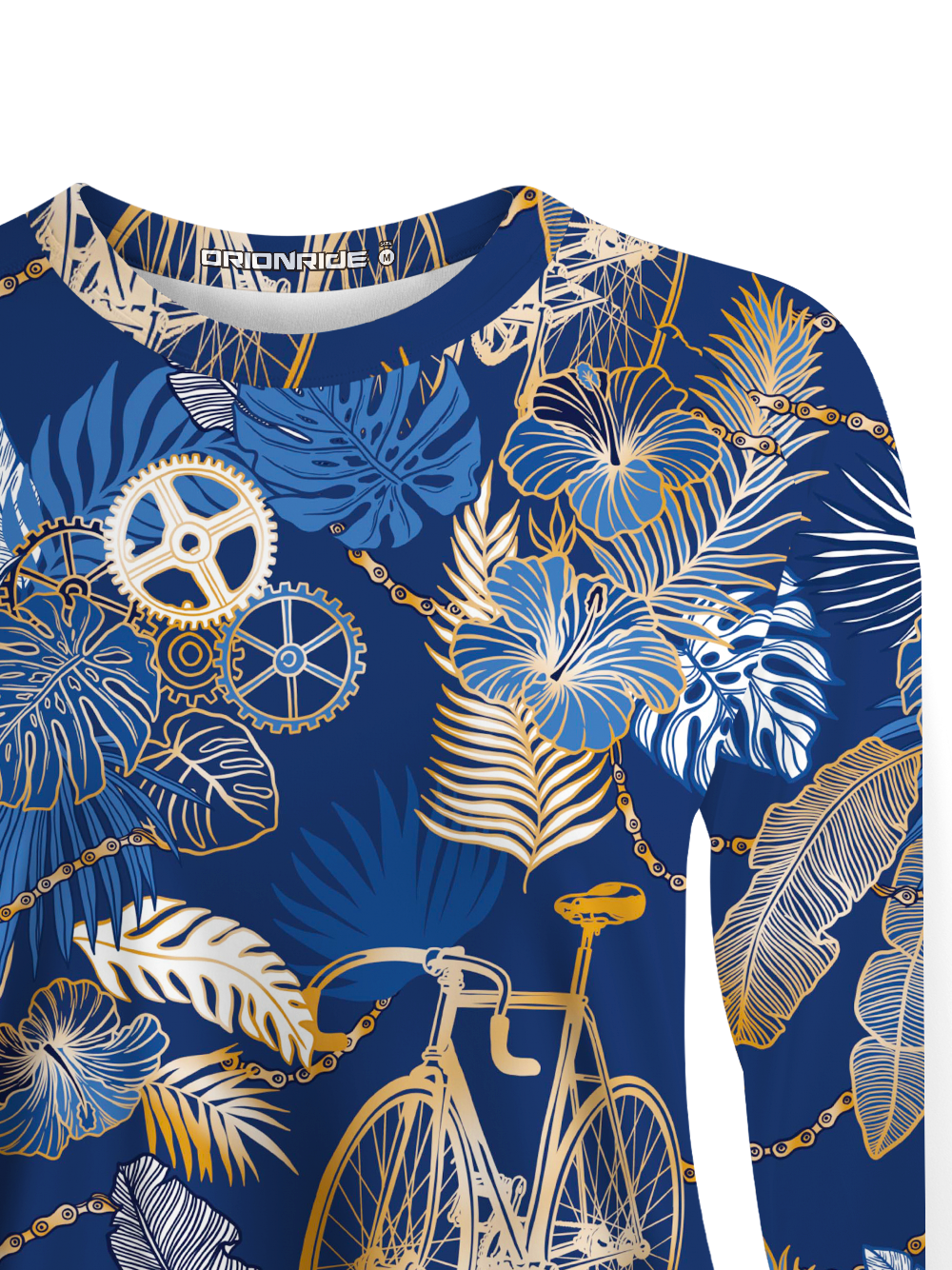 Orionride Hawaiian Plants Women's Quick Dry Downhill Jersey