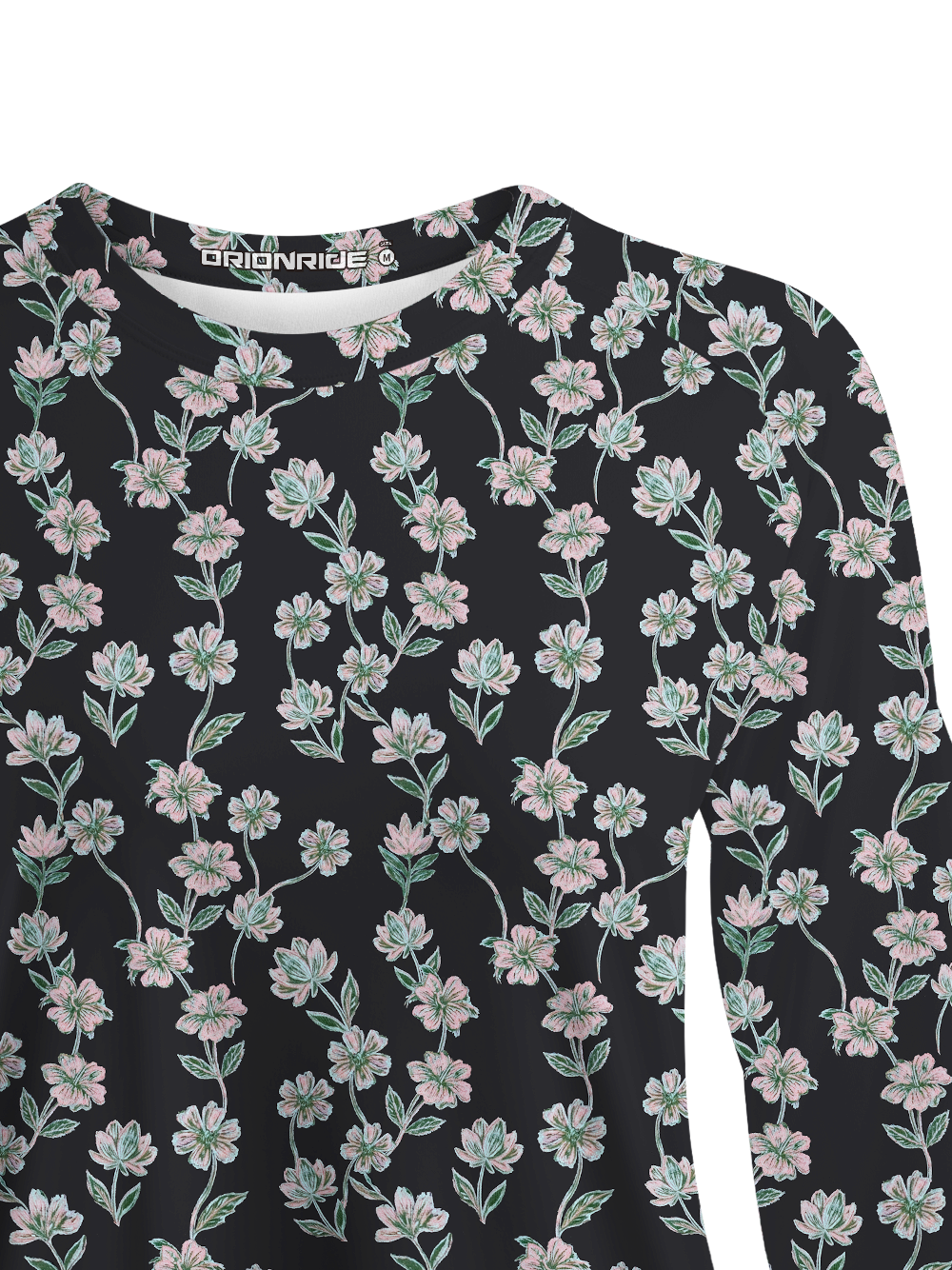Orionride Crayon Flowers Women's Quick Dry Downhill Jersey