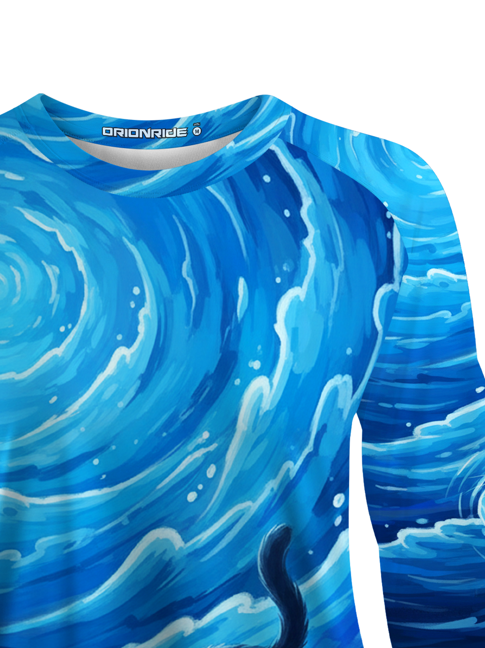 Orionride Ocean Whirlpool Women's Quick Dry Downhill Jersey
