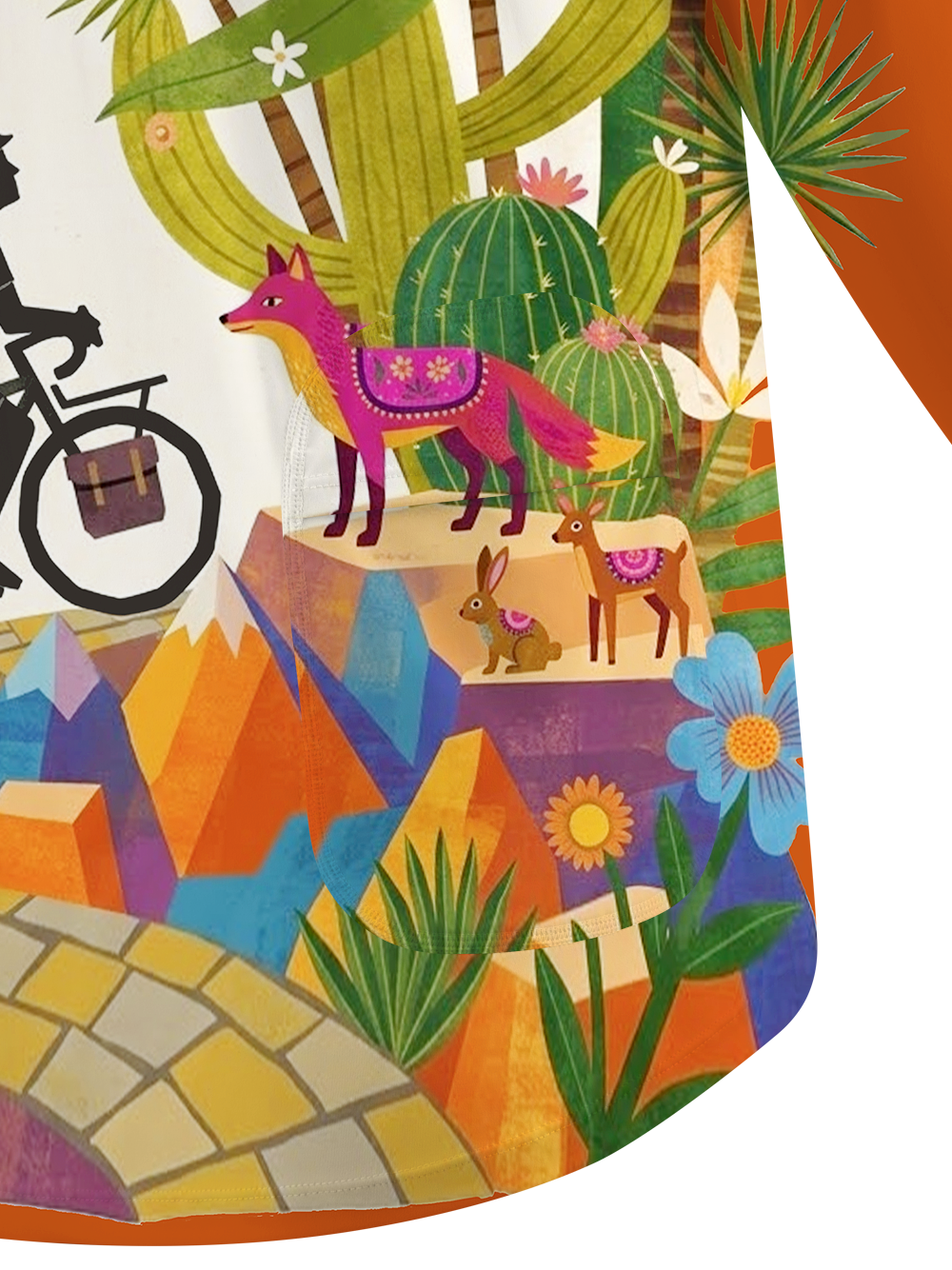 Orionride Cycling Decorative Painting Women's Quick Dry Downhill Jersey
