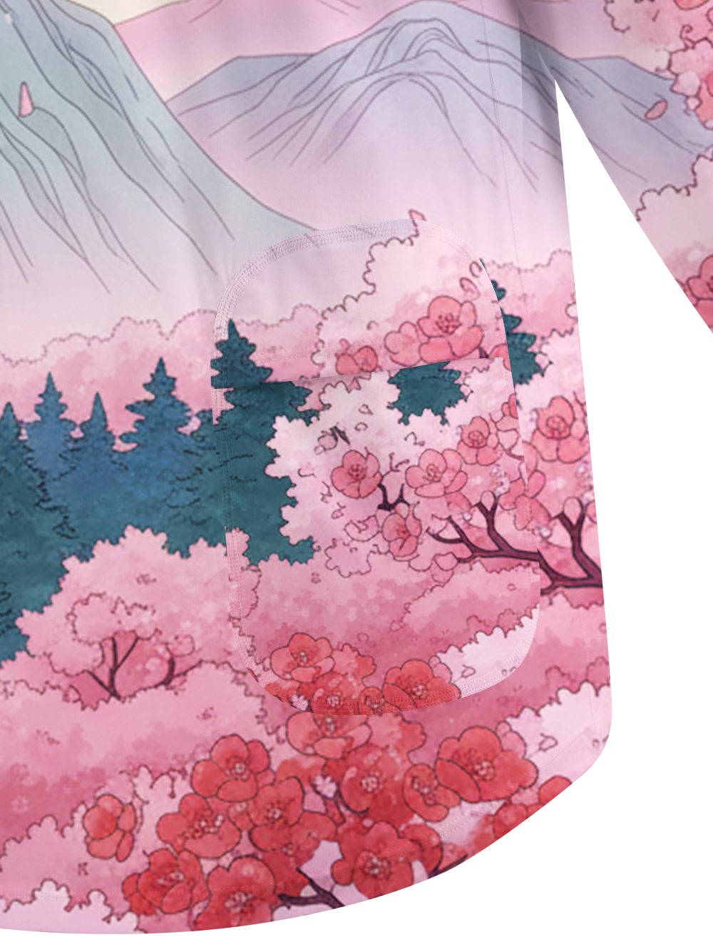 Orionride Cherry Blossom Tree Women's Quick Dry Downhill Jersey