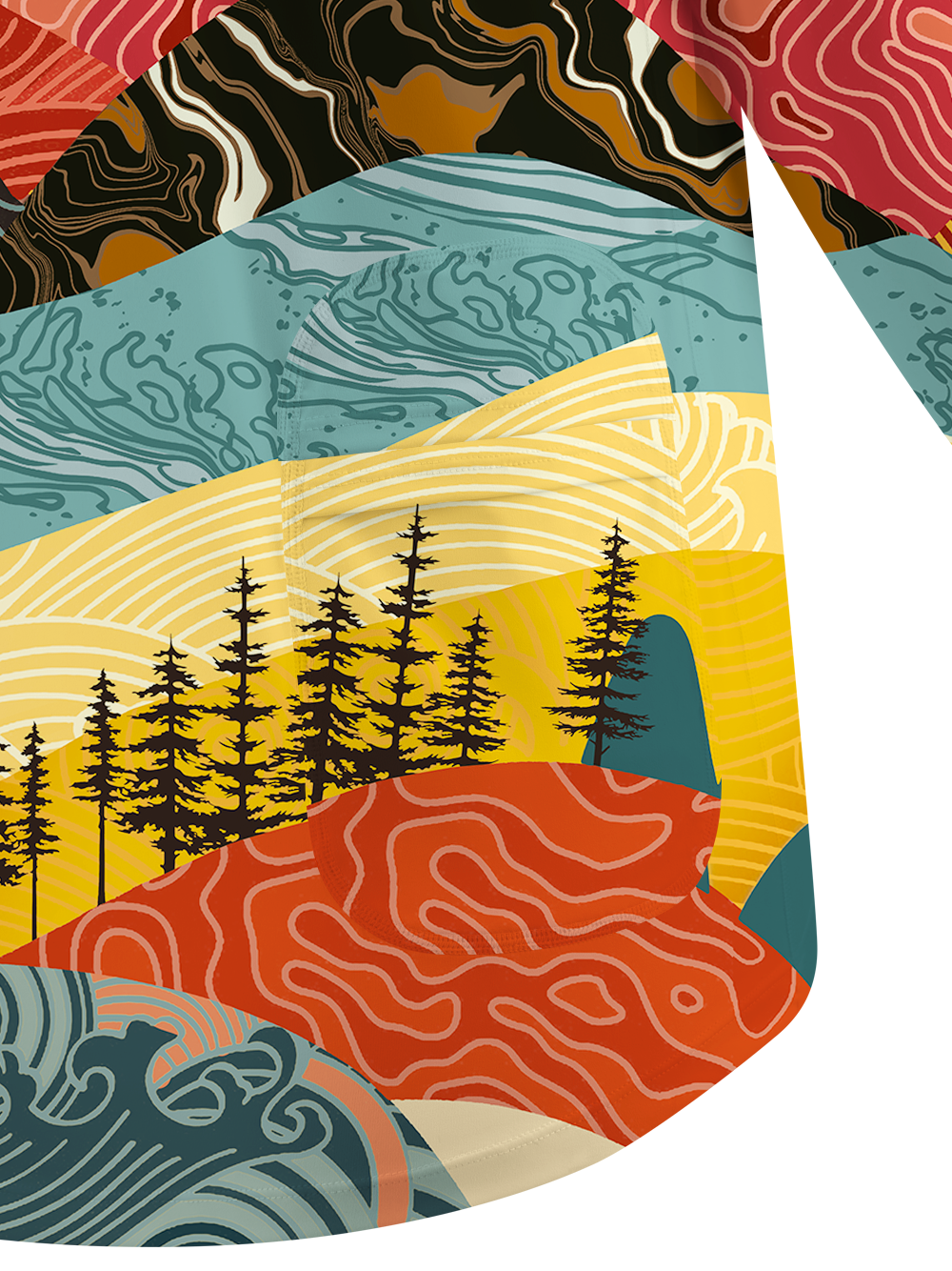 Orionride Waves And Peaks Women's Quick Dry Downhill Jersey