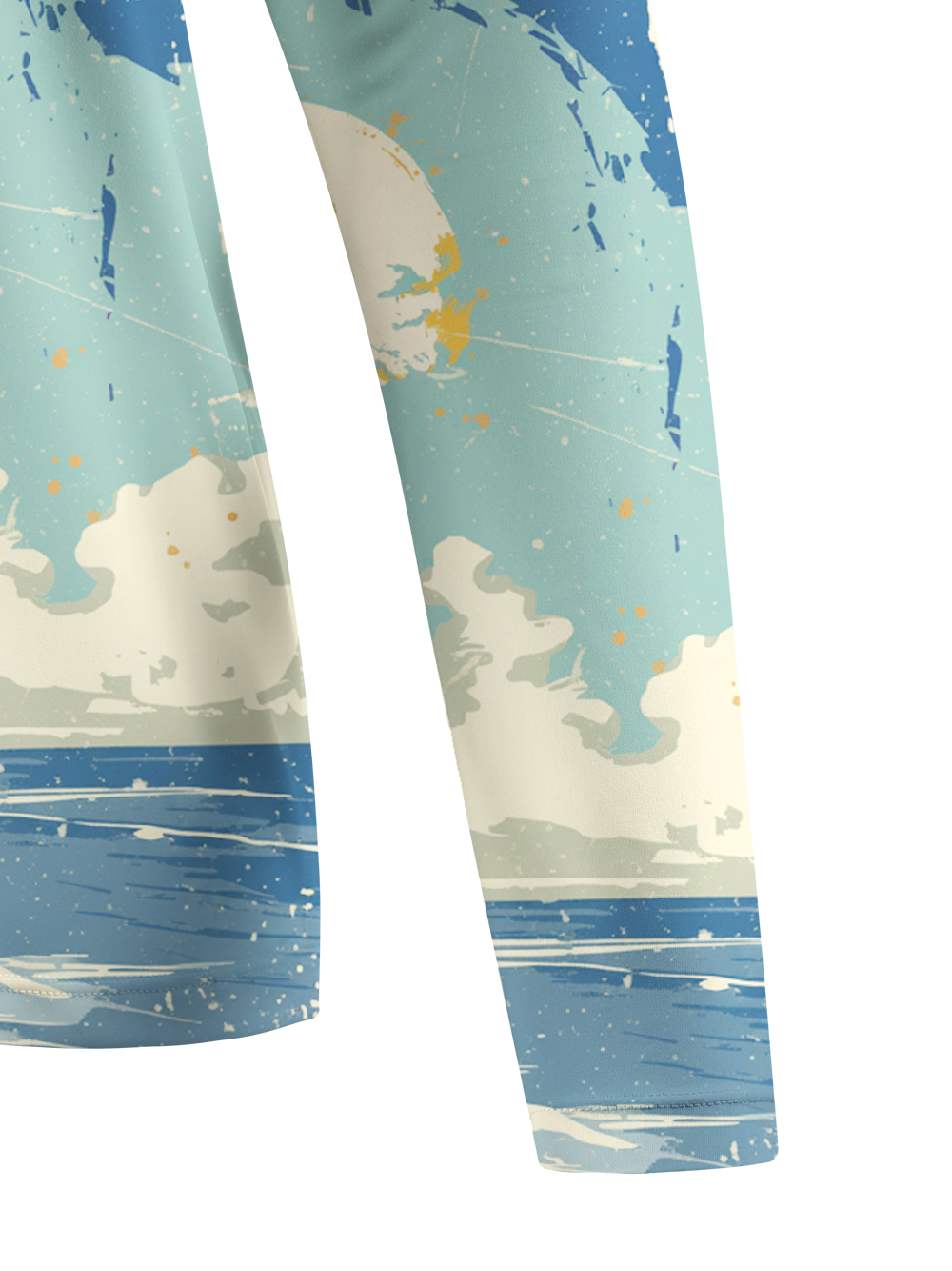 Orionride Tropical Beach Women's Quick Dry Downhill Jersey
