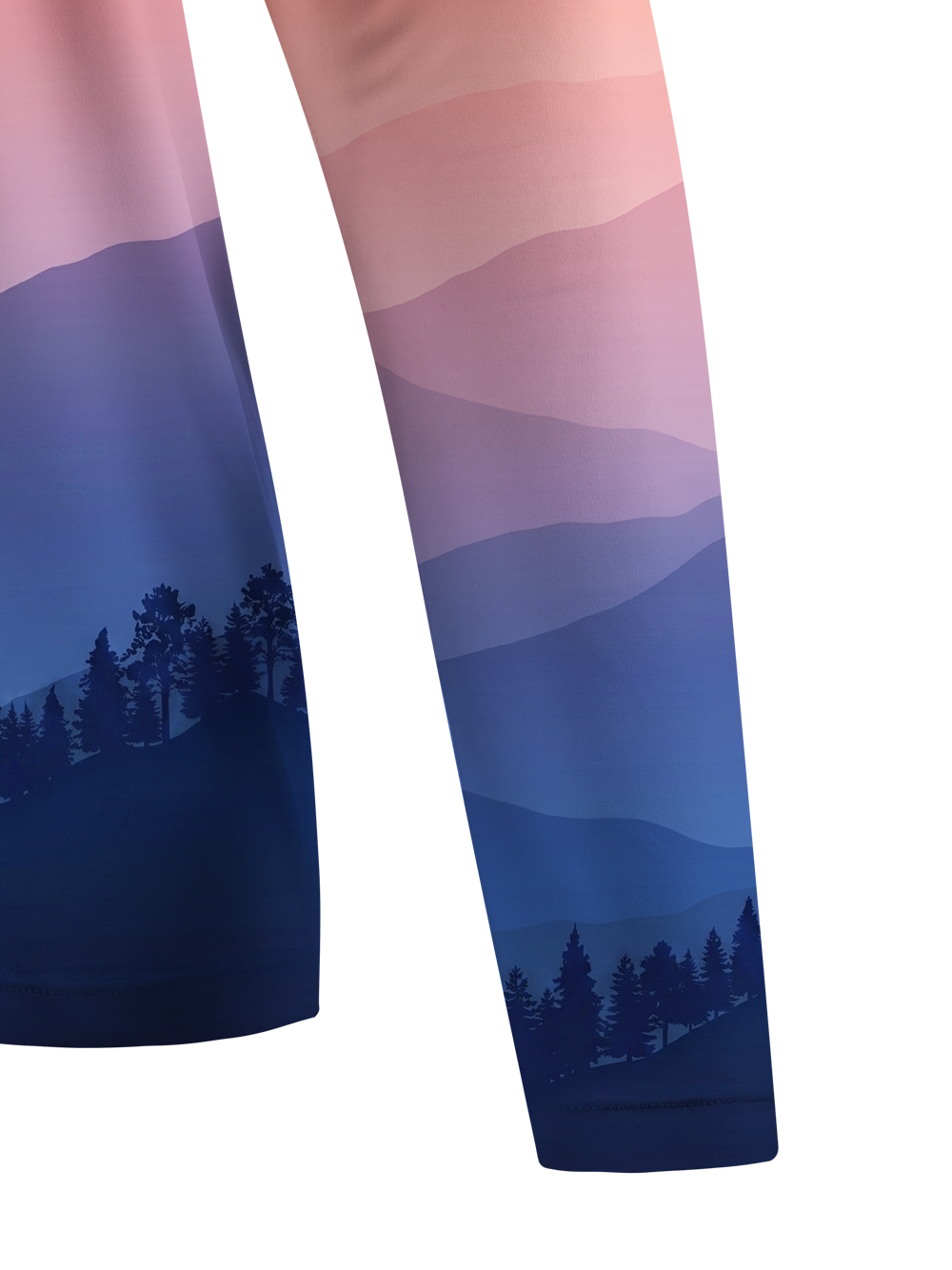 Orionride Sunset Mountain View Women's Quick Dry Downhill Jersey