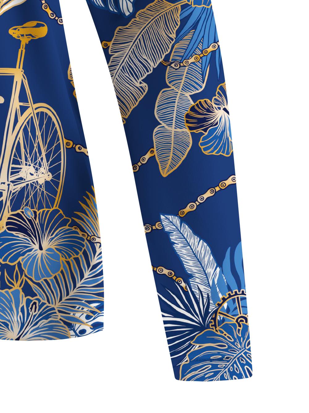 Orionride Hawaiian Plants Women's Quick Dry Downhill Jersey