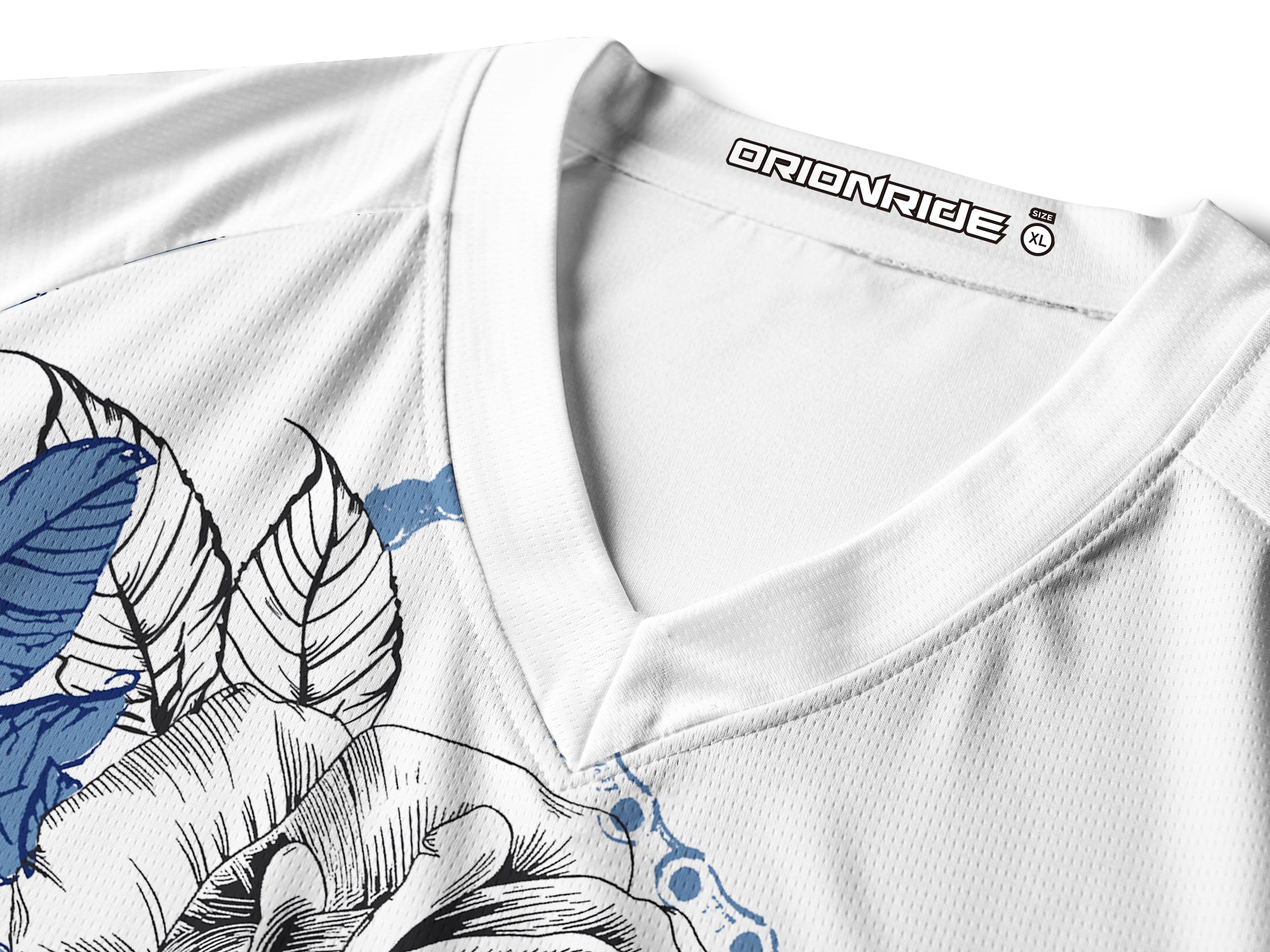 Orionride Blooming Roses Long Sleeve Downhill Jersey