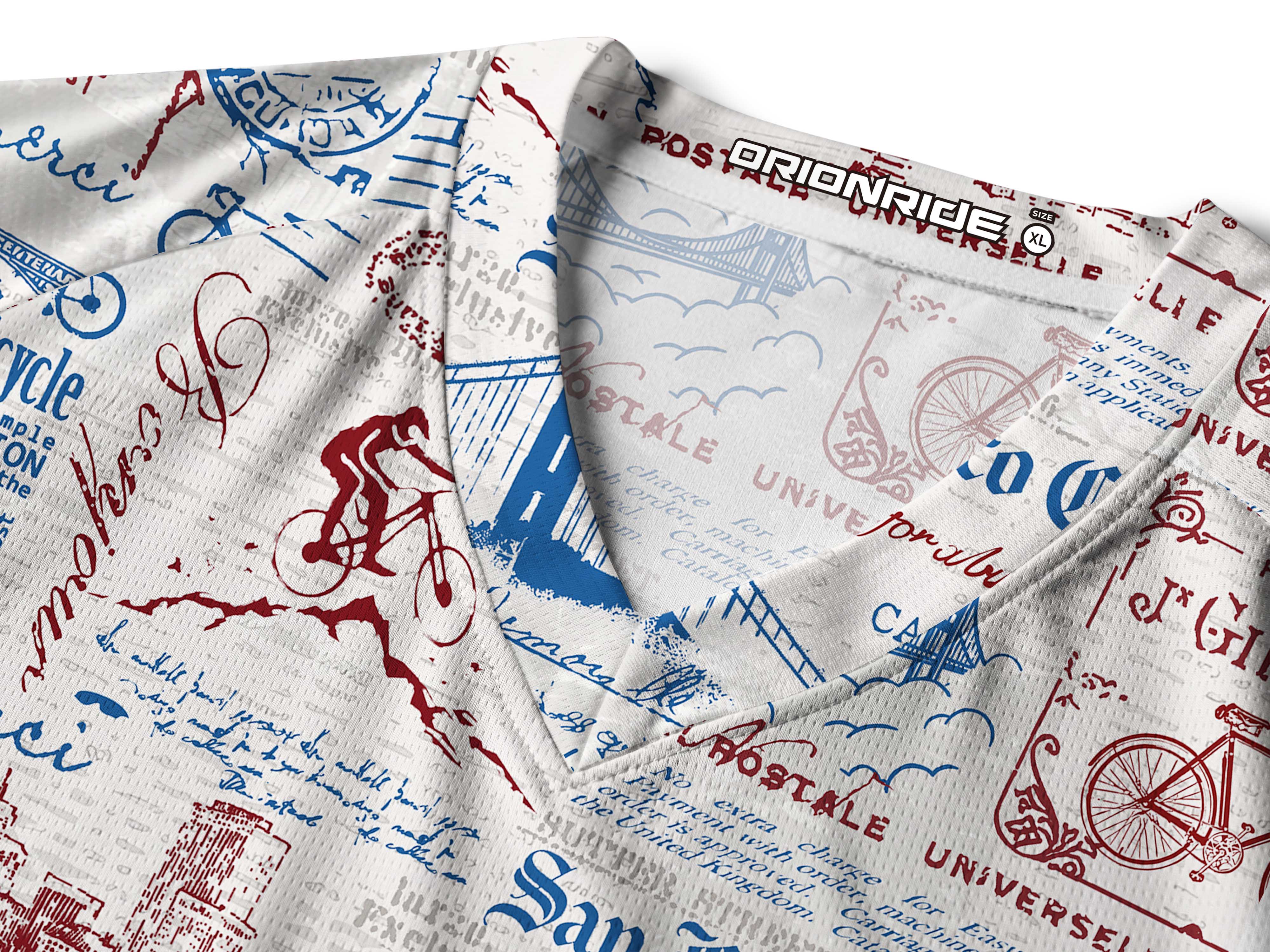 Orionride San Francisco Stories Long Sleeve Downhill Jersey