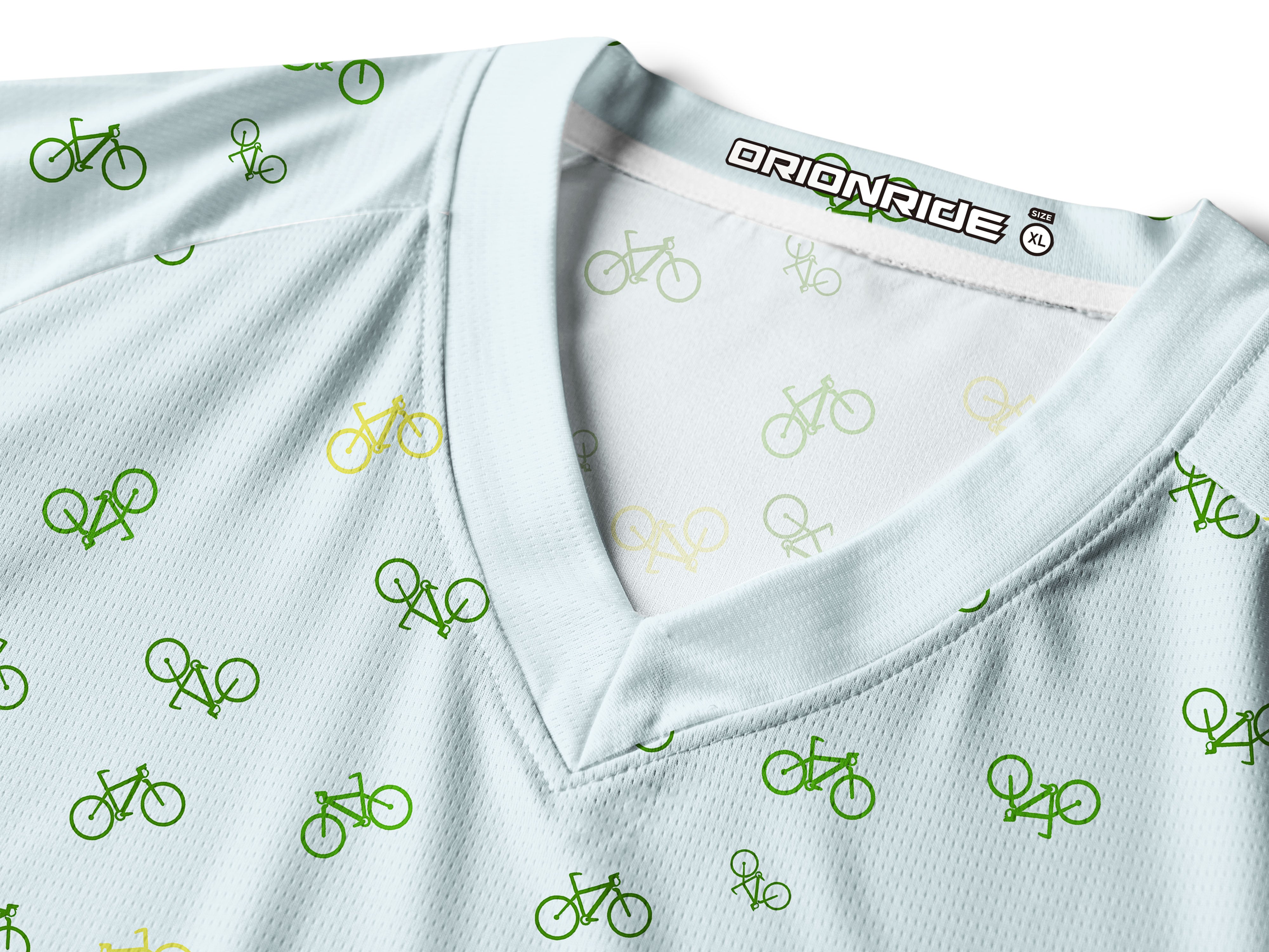 Orionride Bicycle Tree Art Long Sleeve Downhill Jersey