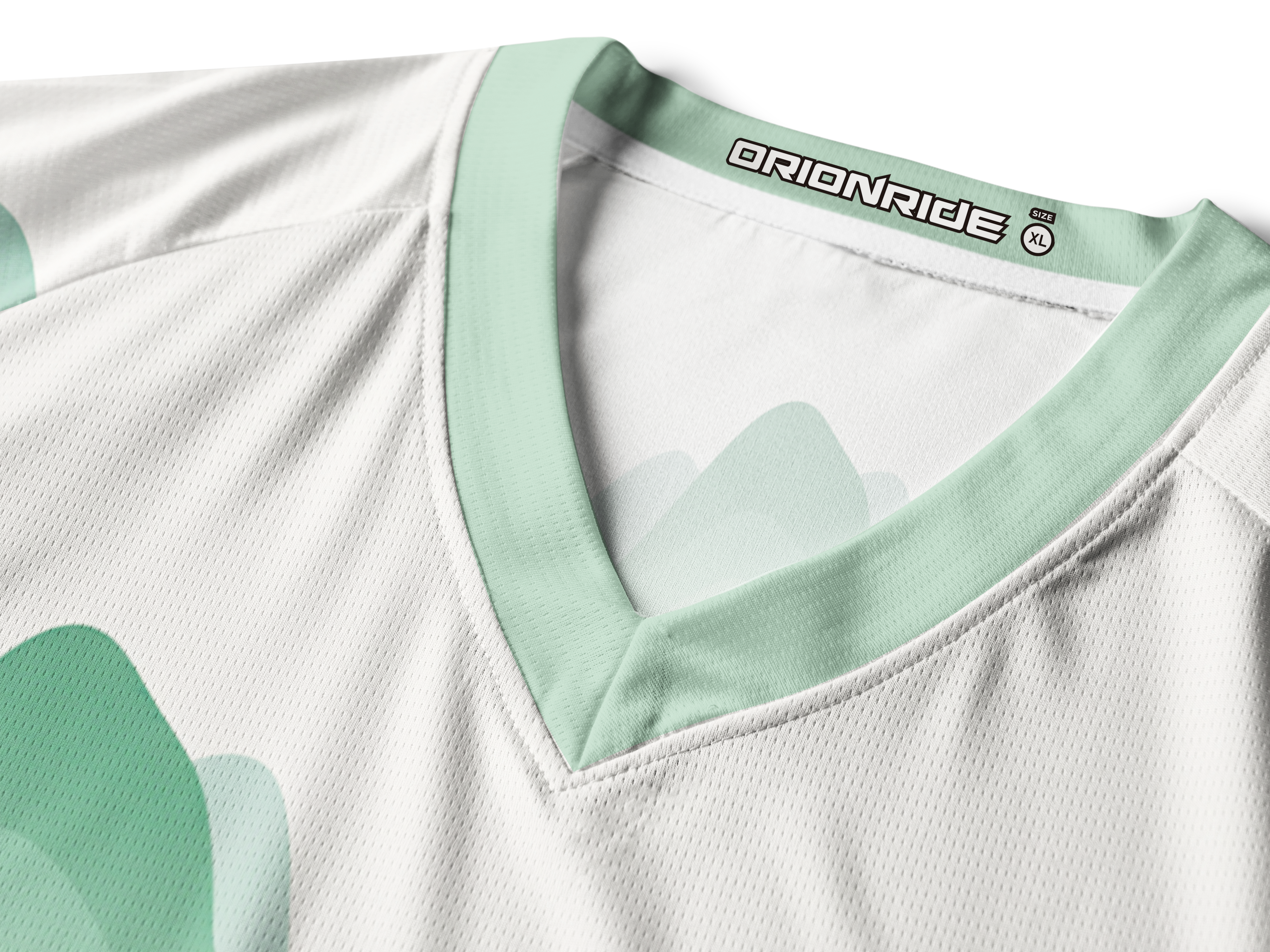 Orionride Mountain And Water Reflection Long Sleeve Downhill Jersey