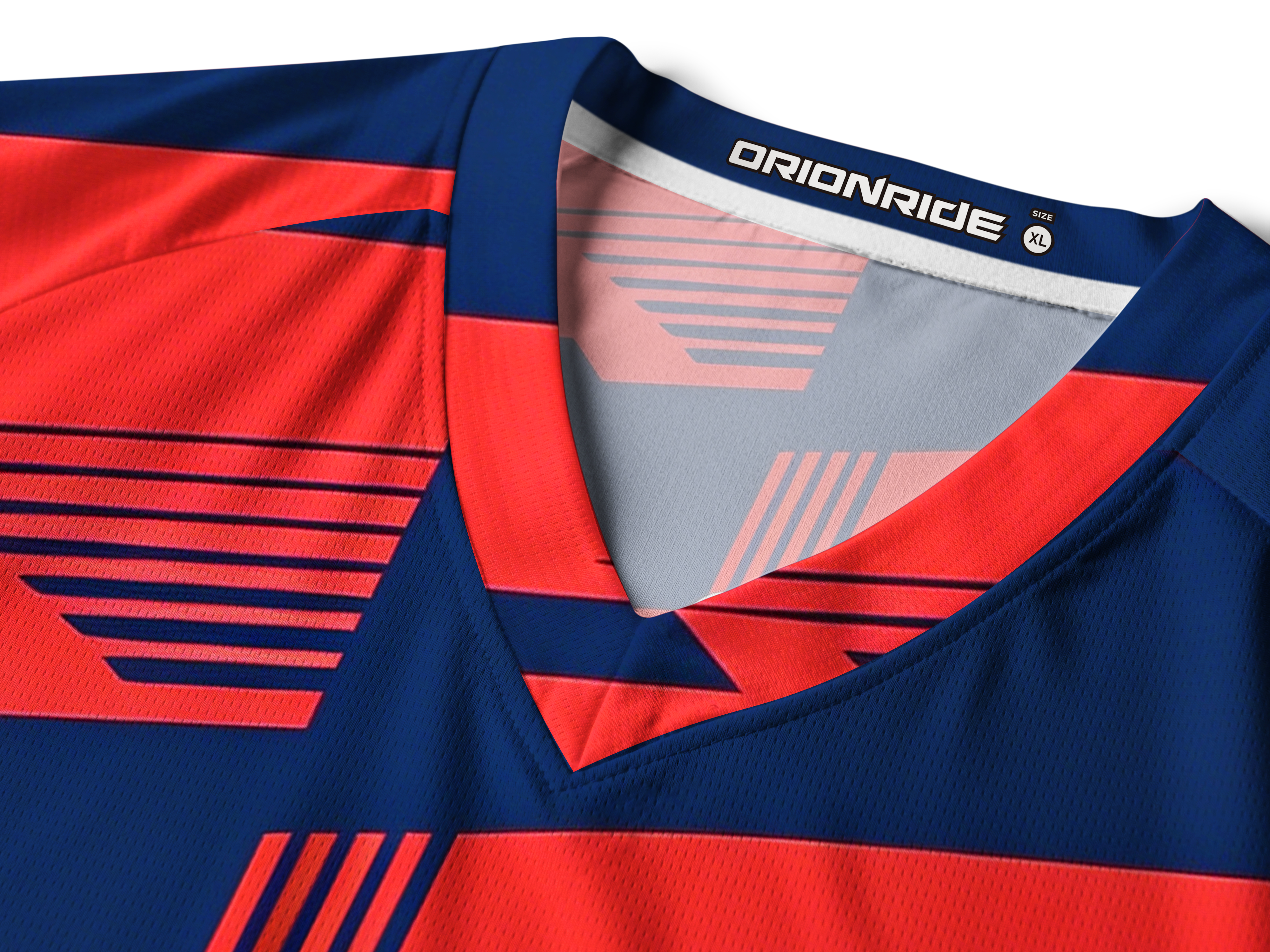 Orionride Geometric Segmentation Long Sleeve Downhill Jersey