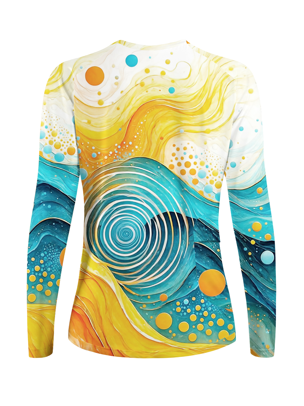 Orionride Water Droplet Vortex Women's Quick Dry Downhill Jersey