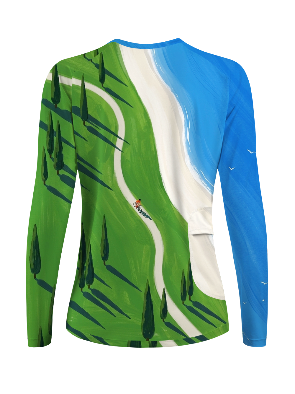 Orionride A Trip To The Seaside Women's Quick Dry Downhill Jersey
