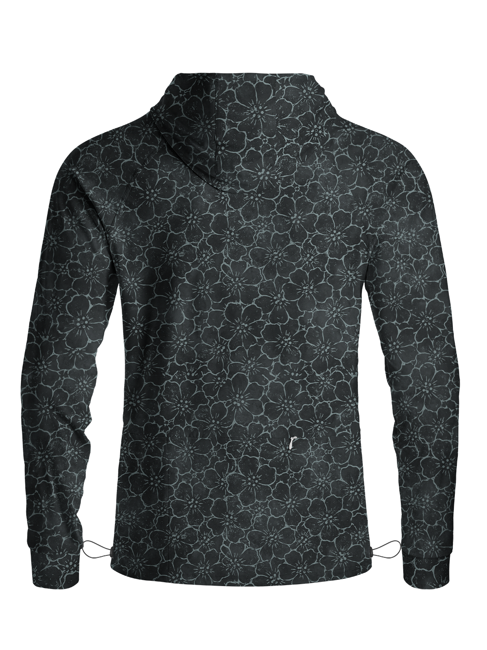 Orionride Dense Cherry Blossoms Long Sleeve Cycling Hoodie Shirt