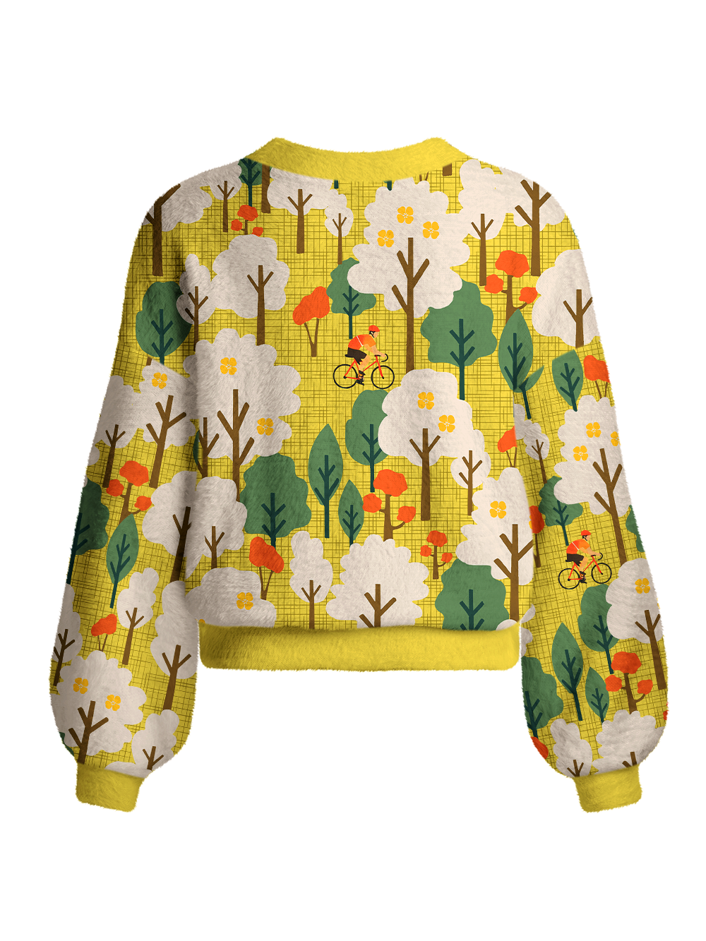 Orionride Forest Rendezvous Women's Fuzzy Knit Cardigan