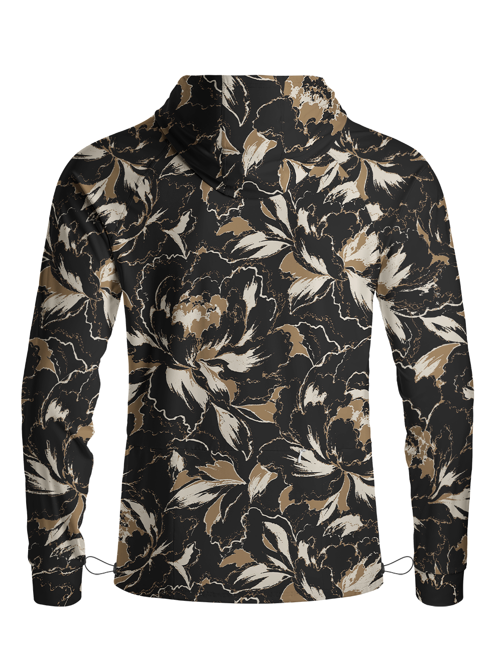 Orionride Ethereal Peony Long Sleeve Cycling Hoodie Shirt