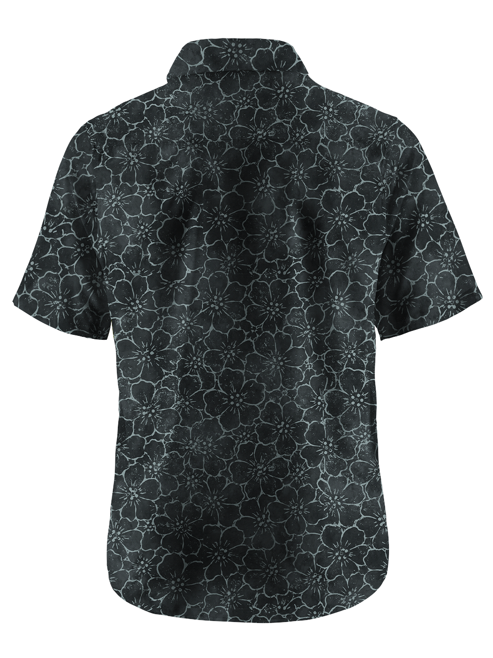 Orionride Dense Cherry Blossoms Zipper Pockets Ultra Lightweight Short Sleeves Gravel Shirt