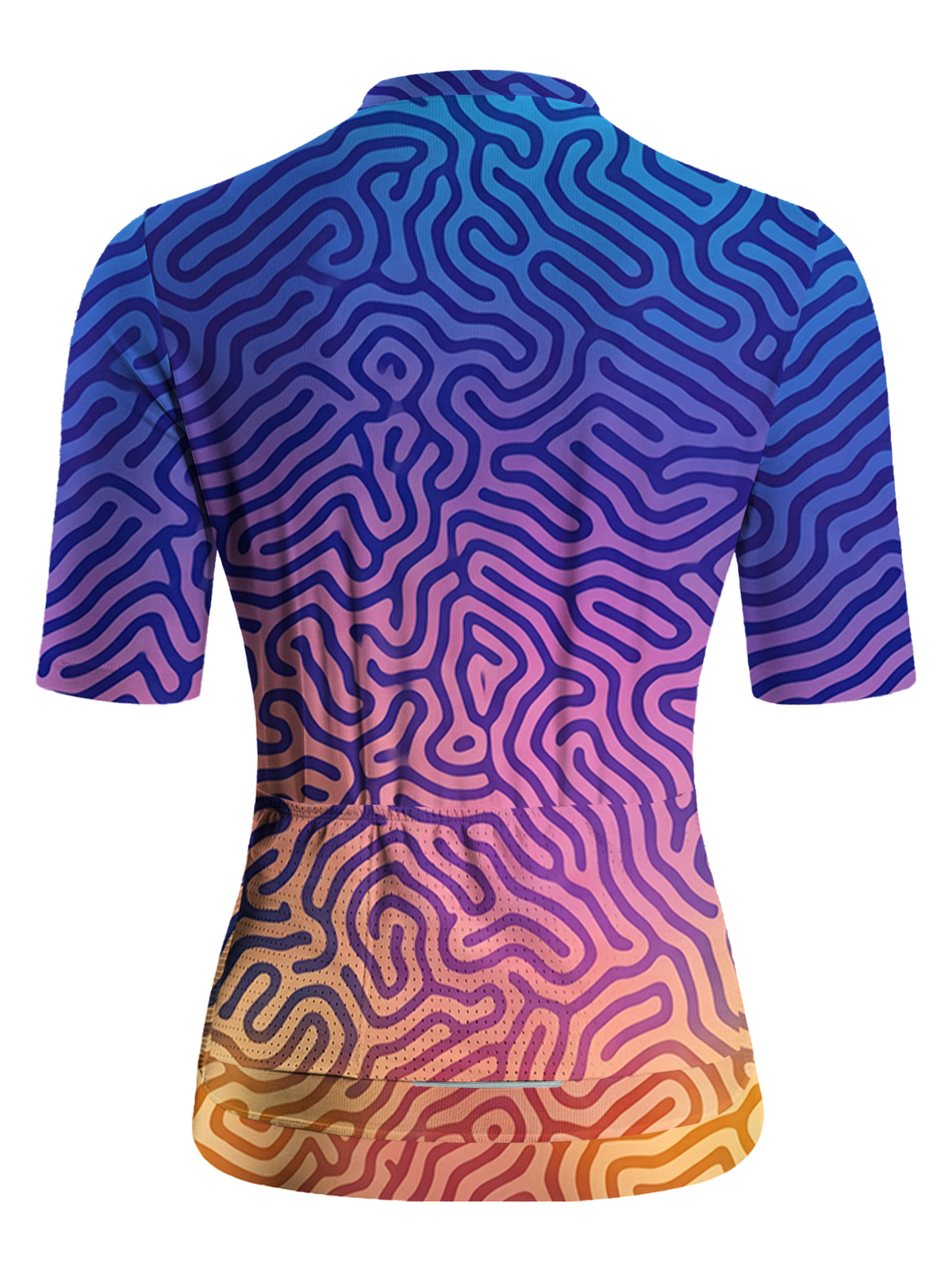 Orionride Gradient Maze Short Sleeves Women's Jersey