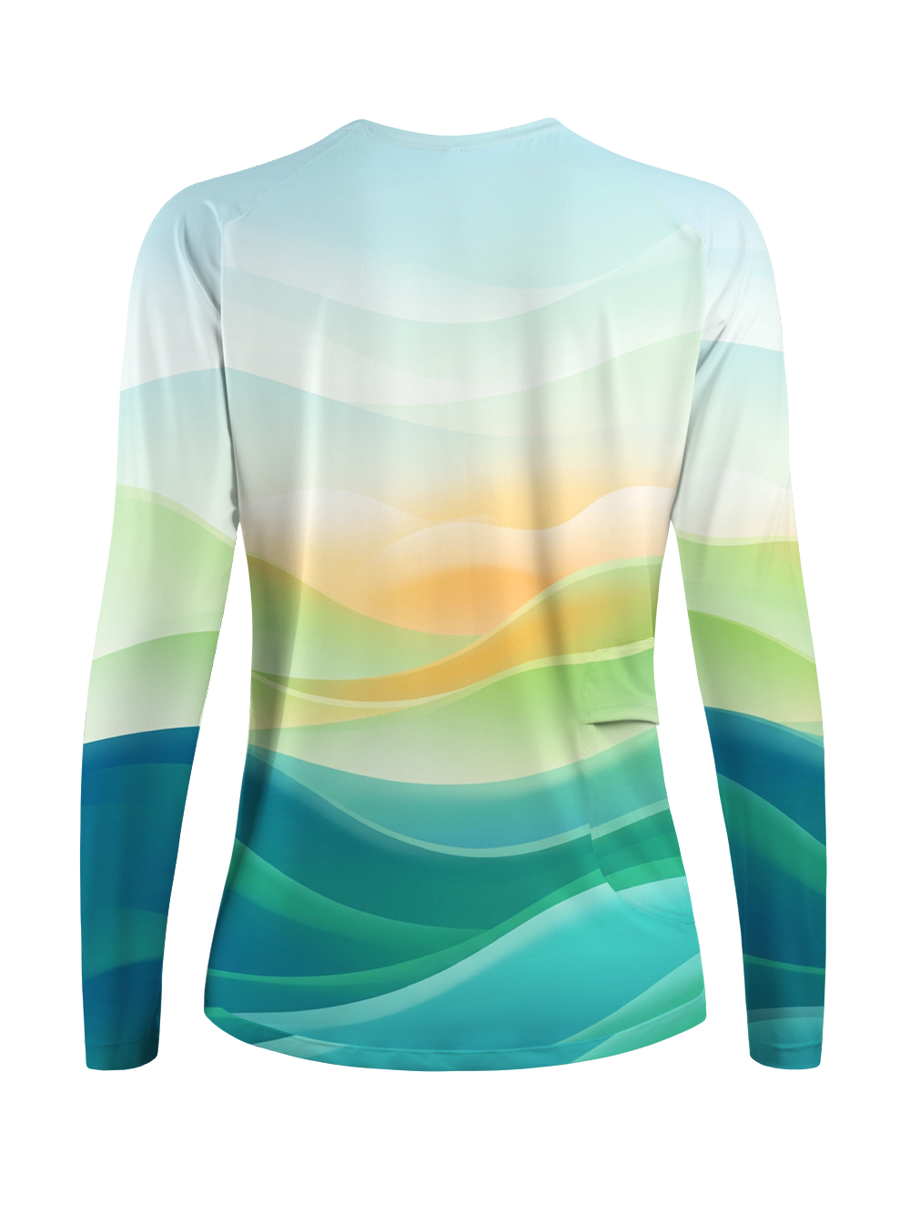 Orionride Soft Wave Dawn Women's Quick Dry Downhill Jersey
