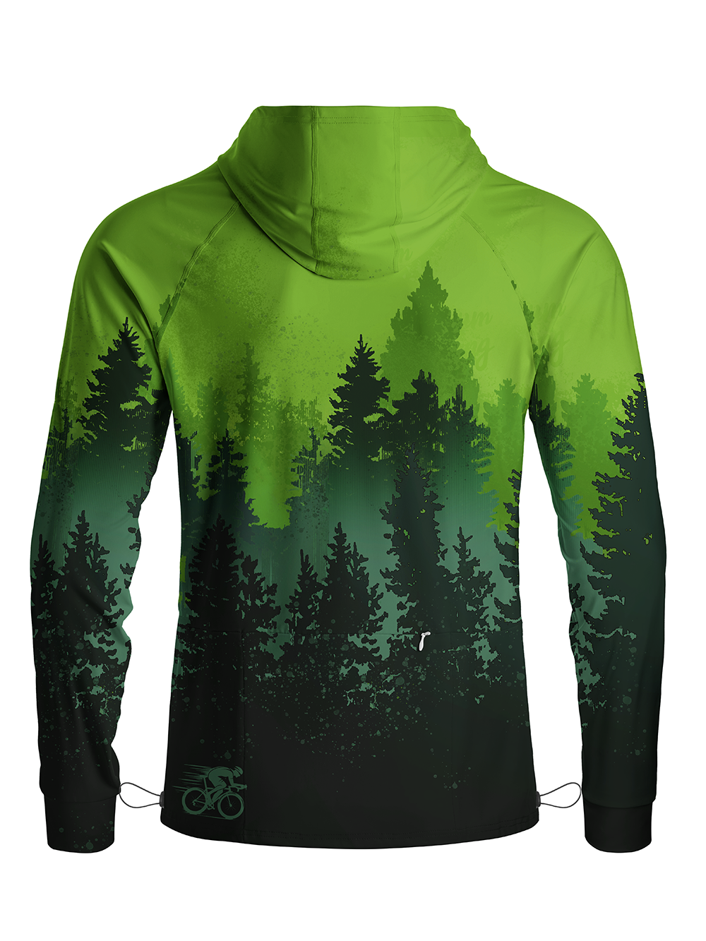 Orionride Explore The Forest Long Sleeve Cycling Hoodie Shirt
