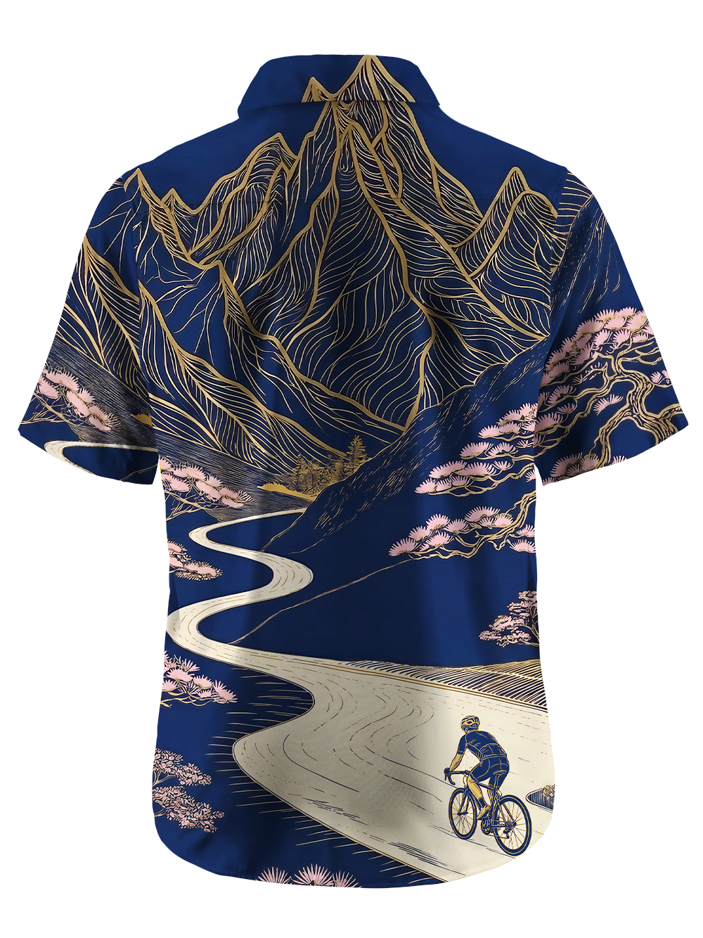 Orionride Line Mountain Ride Zipper Pockets Ultra Lightweight Short Sleeves Gravel Shirt
