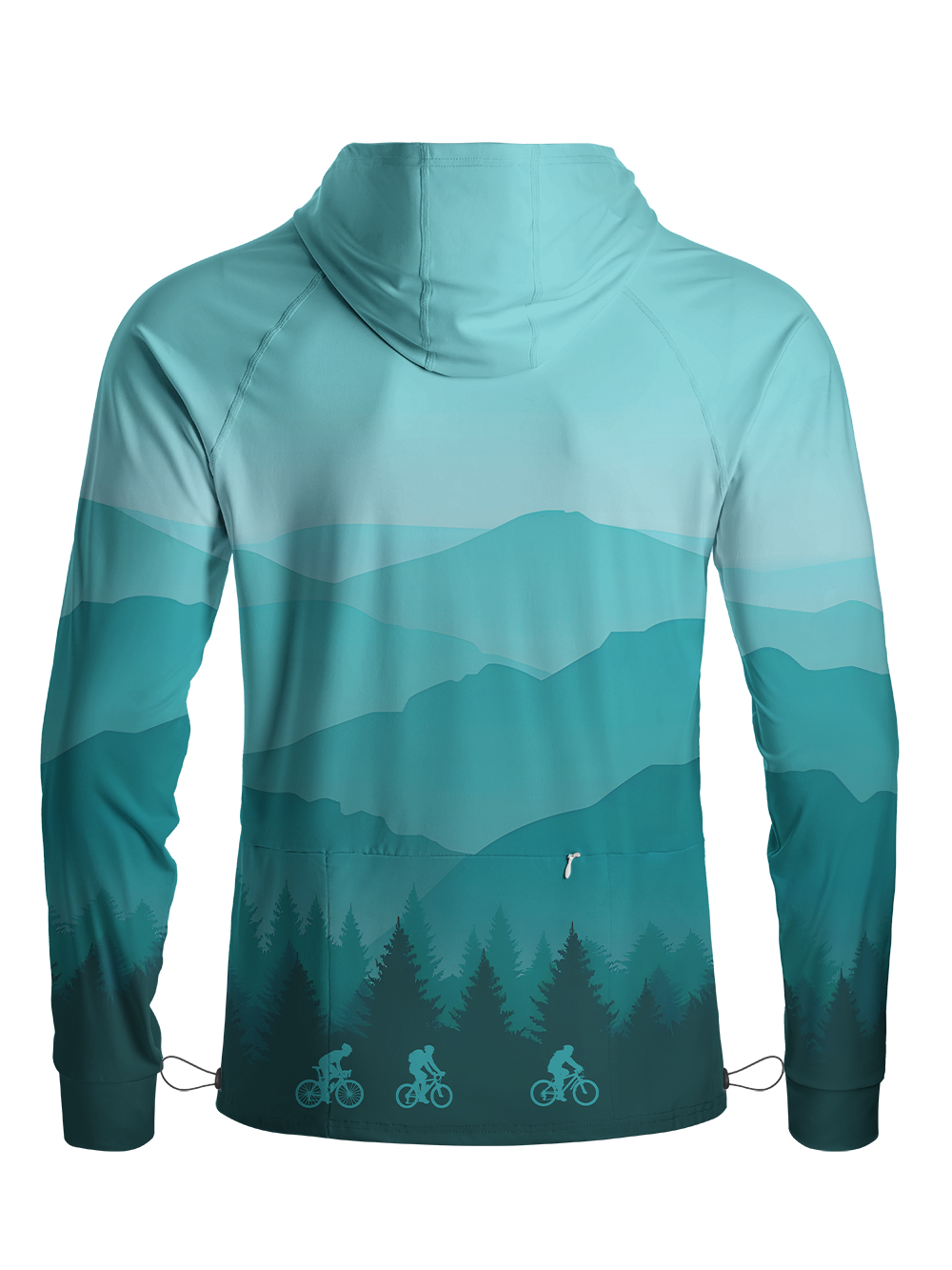 Orionride Jungle Ride Long Sleeve Cycling Hoodie Shirt