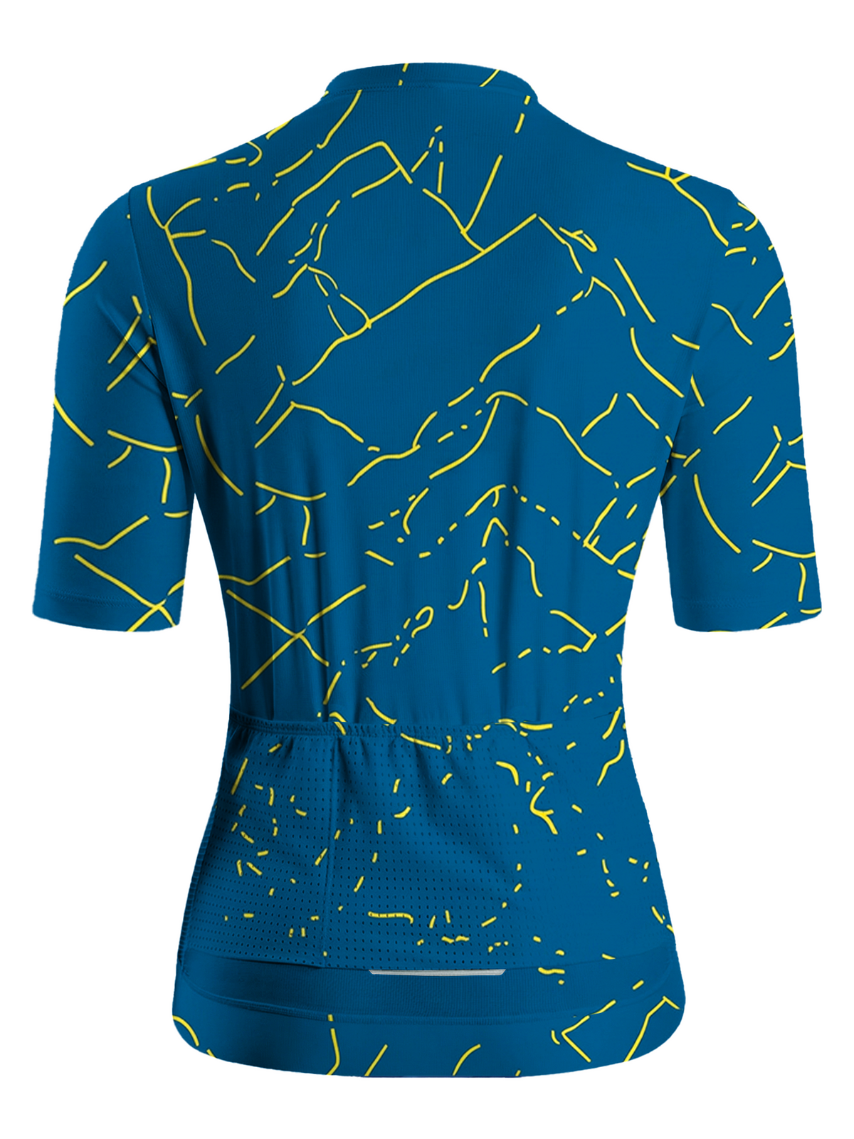 Orionride Abstract Line Art Short Sleeves Women's Jersey