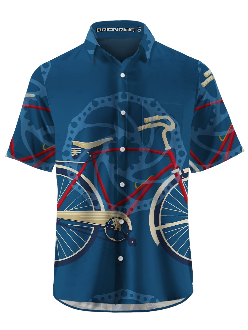 Orionride Gear Bicycle Zipper Pockets Ultra Lightweight Short Sleeves Gravel Shirt